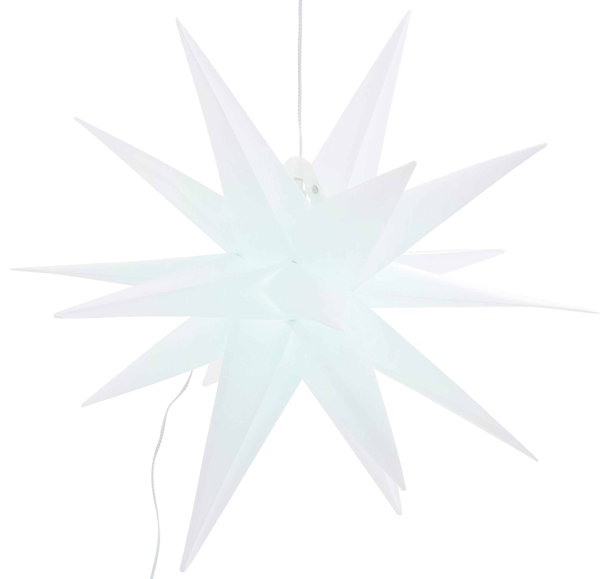 BONETTI LED Stern »Weihnachtsstern, 3D Nordlicht«, Ø 57 cm, mit 6-Stunden- Timer und Farbwechsler, Weihnachtsdeko aussen online bei OTTO