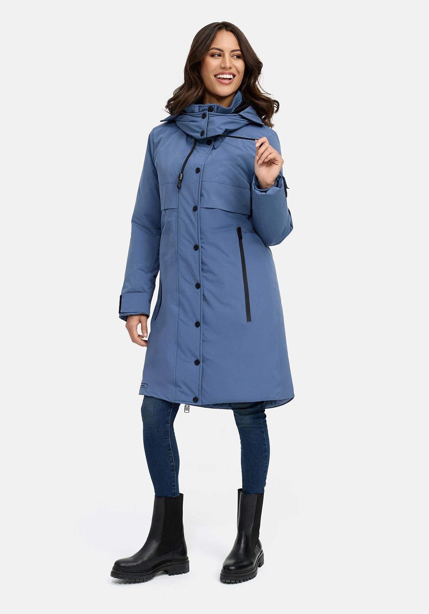 Marikoo Winterjacke »Marikoo Anoukaa Damen Winterjacke N032«