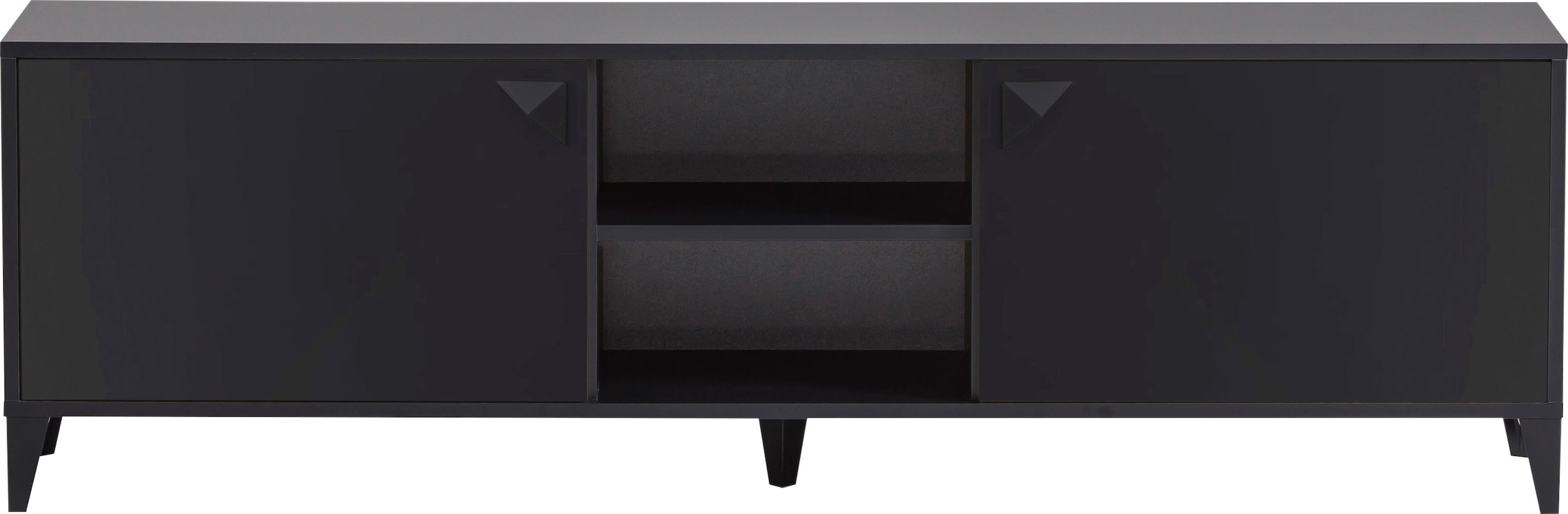 TV-Board »Looks Classic«, Mit hochwertigen Metallbeschlägen und Softclose-Scharnieren