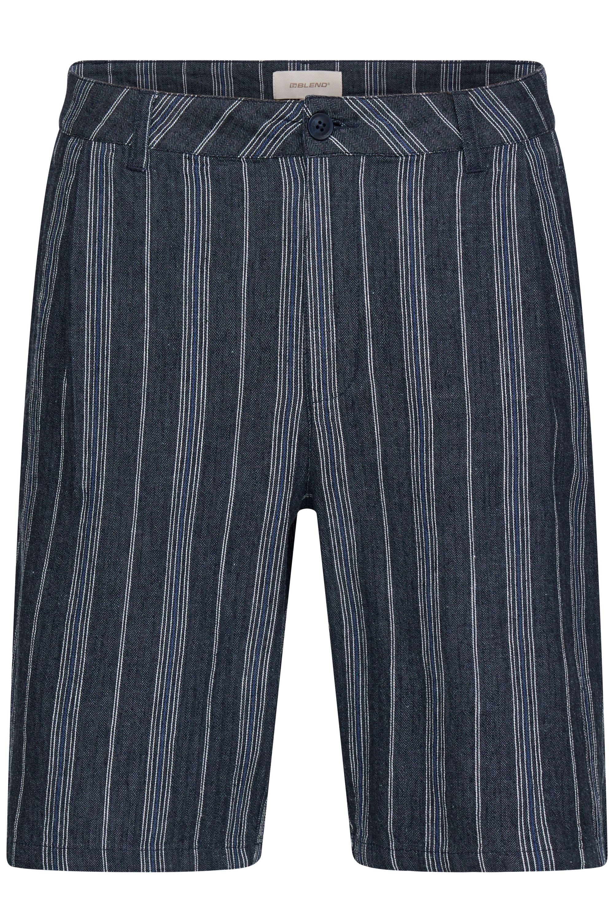 Blend Leinenhose »Leinenhose BHMaddox Linen Mix Striped«