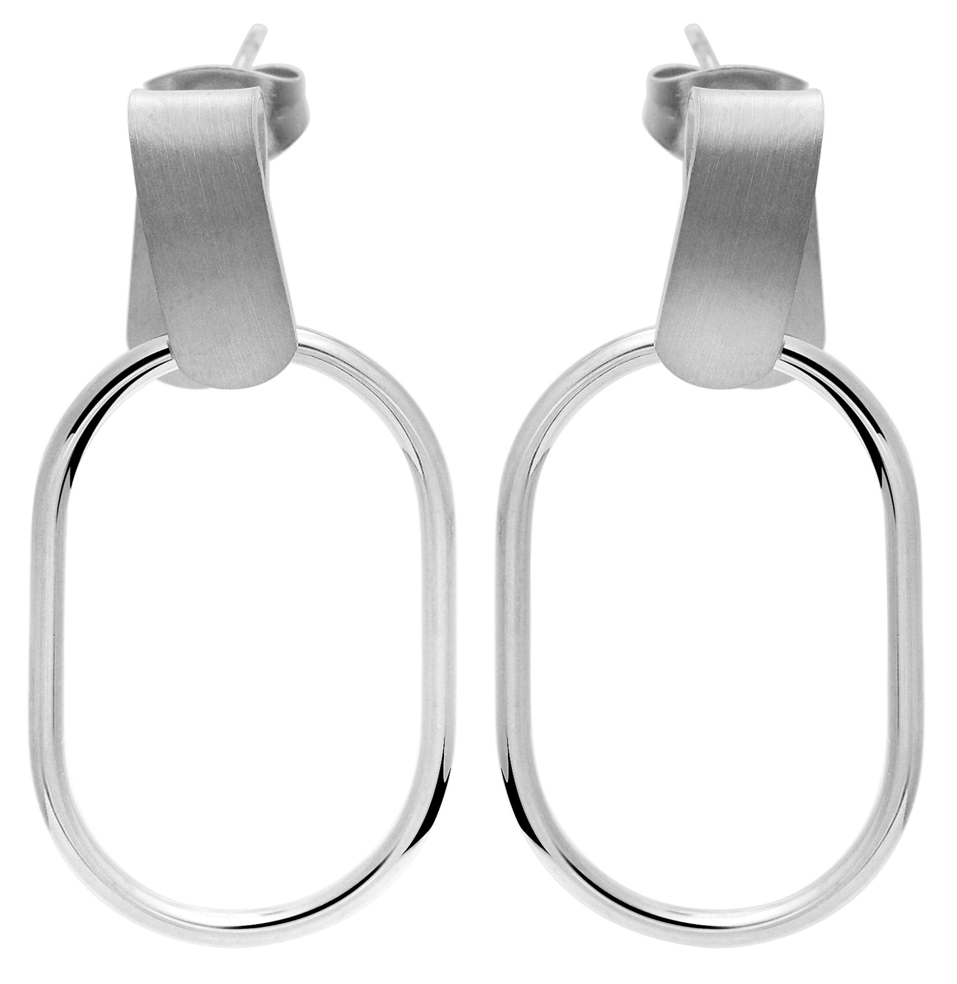 Adelia´s Paar Ohrstecker »Damen Ohrringe ¿ Ohrstecker aus Edelstahl«