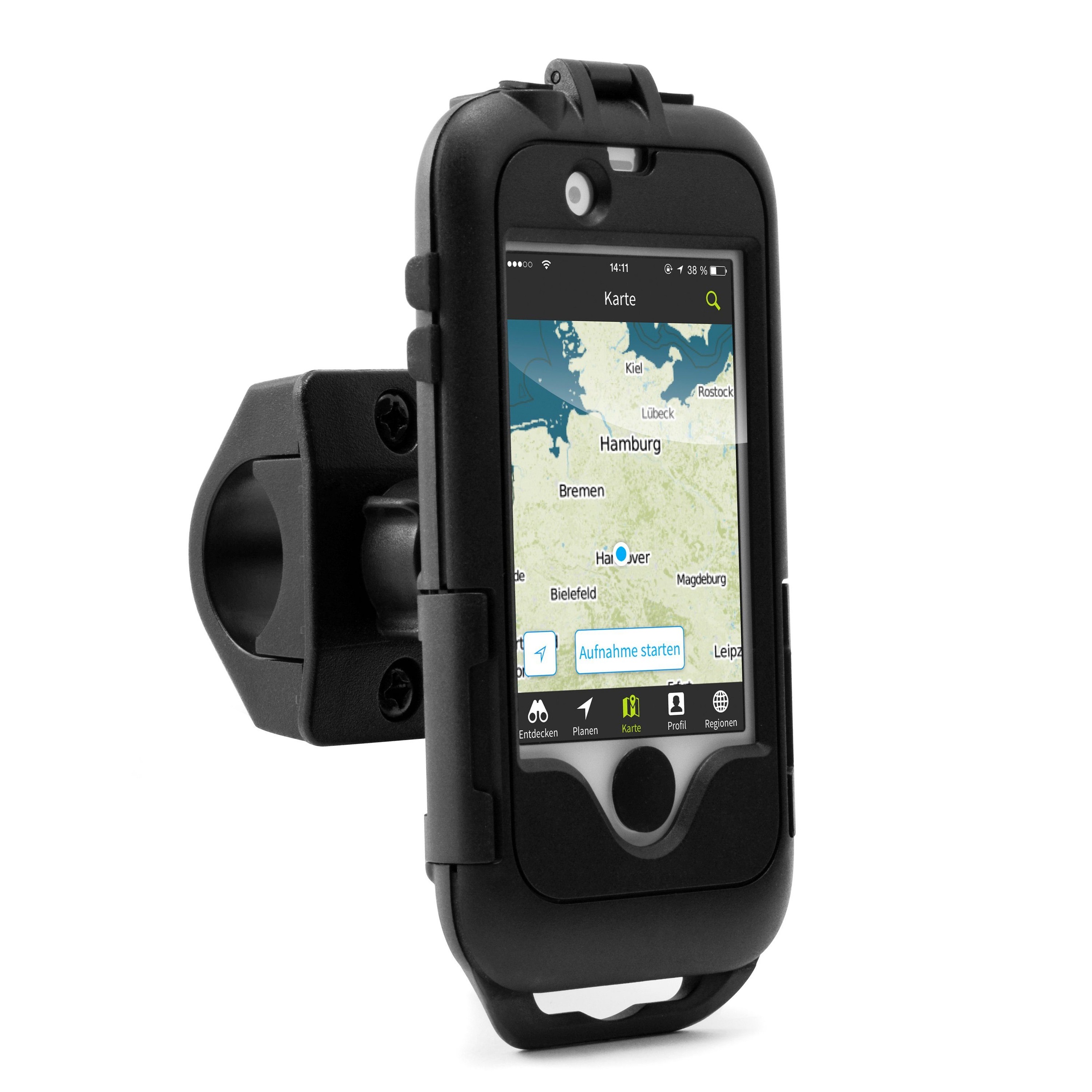 wasserabweisende Fahrradhalterung für Apple iPhone 4 »für alle...