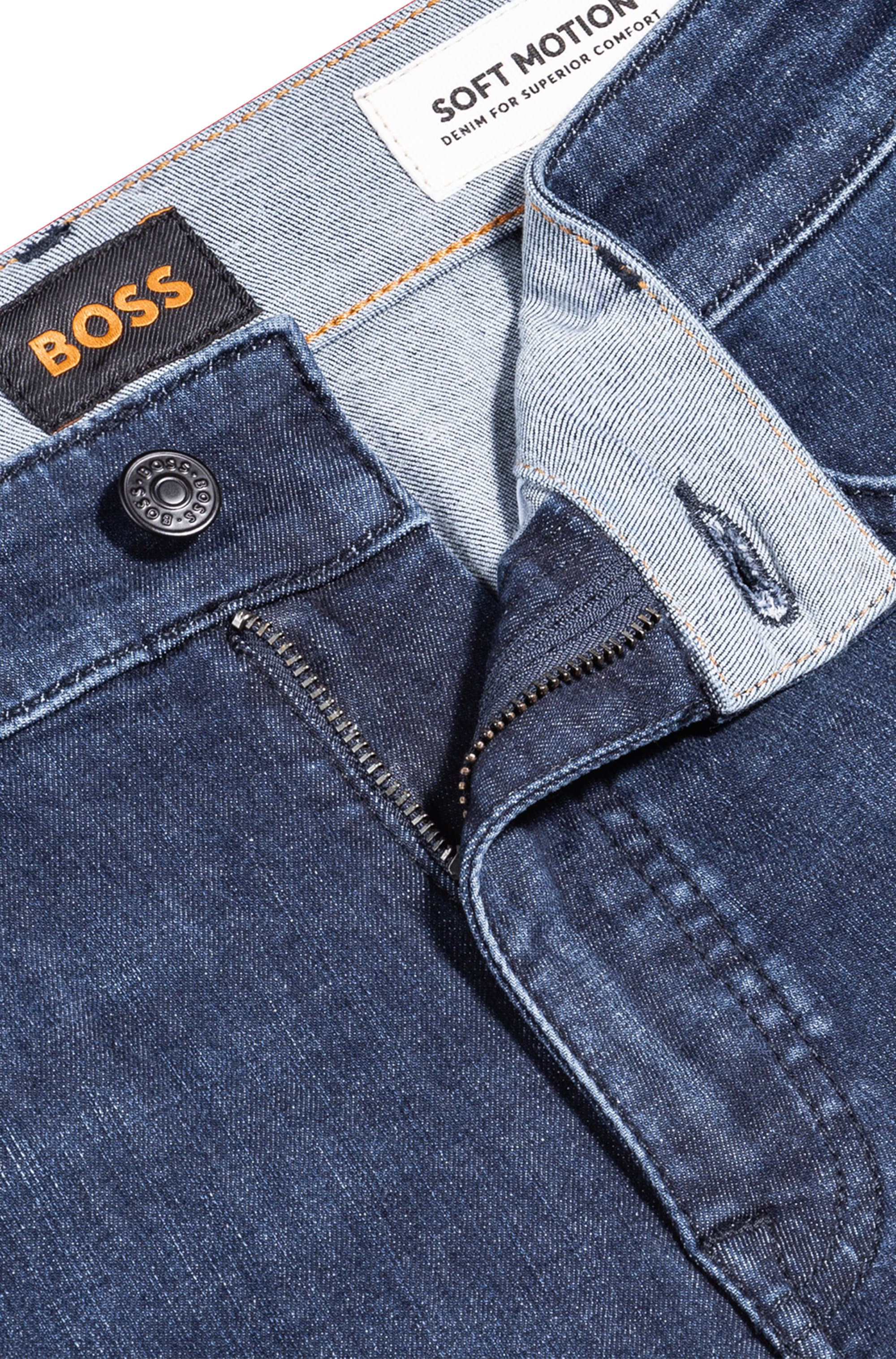 BOSS ORANGE Shorts »Delaware«, mit Lederbadge und Coinpocket