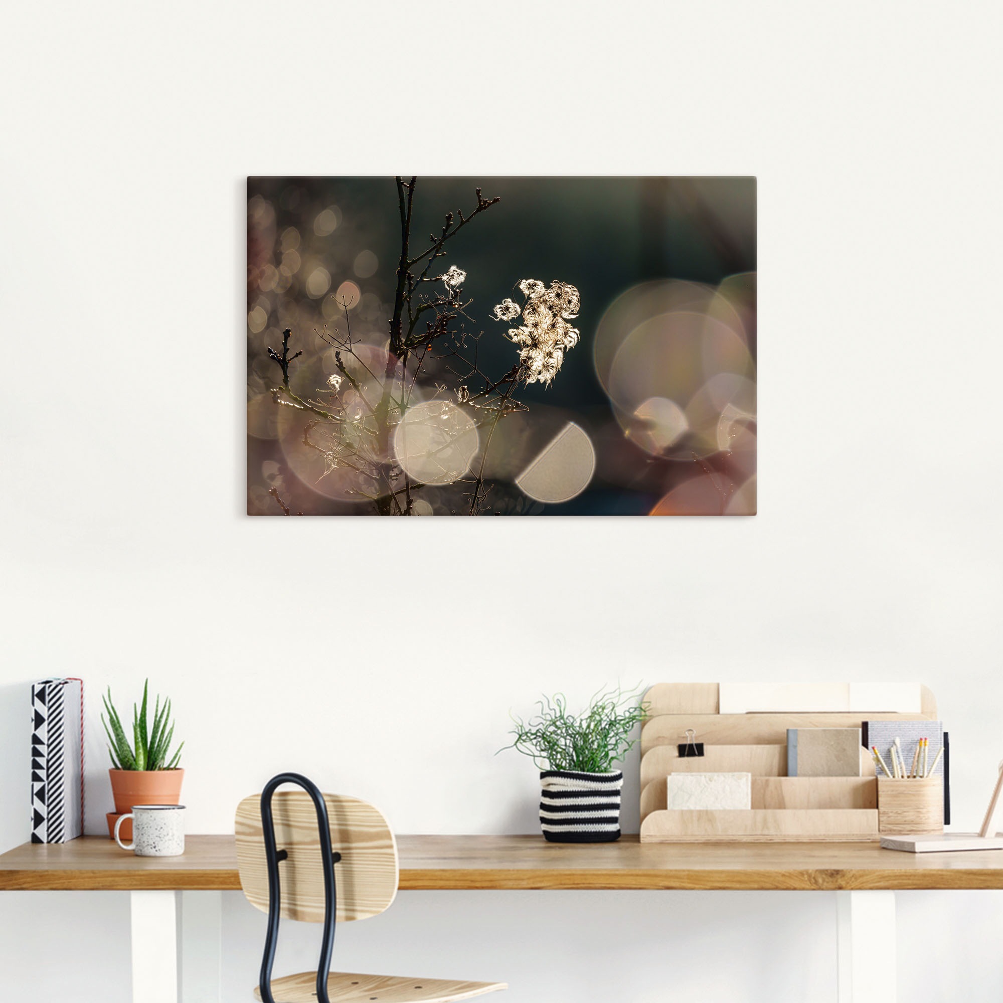 Artland Wandbild »Naturromantik«, Blumenbilder, (1 St.), als Leinwandbild, Poster in verschied. Größen