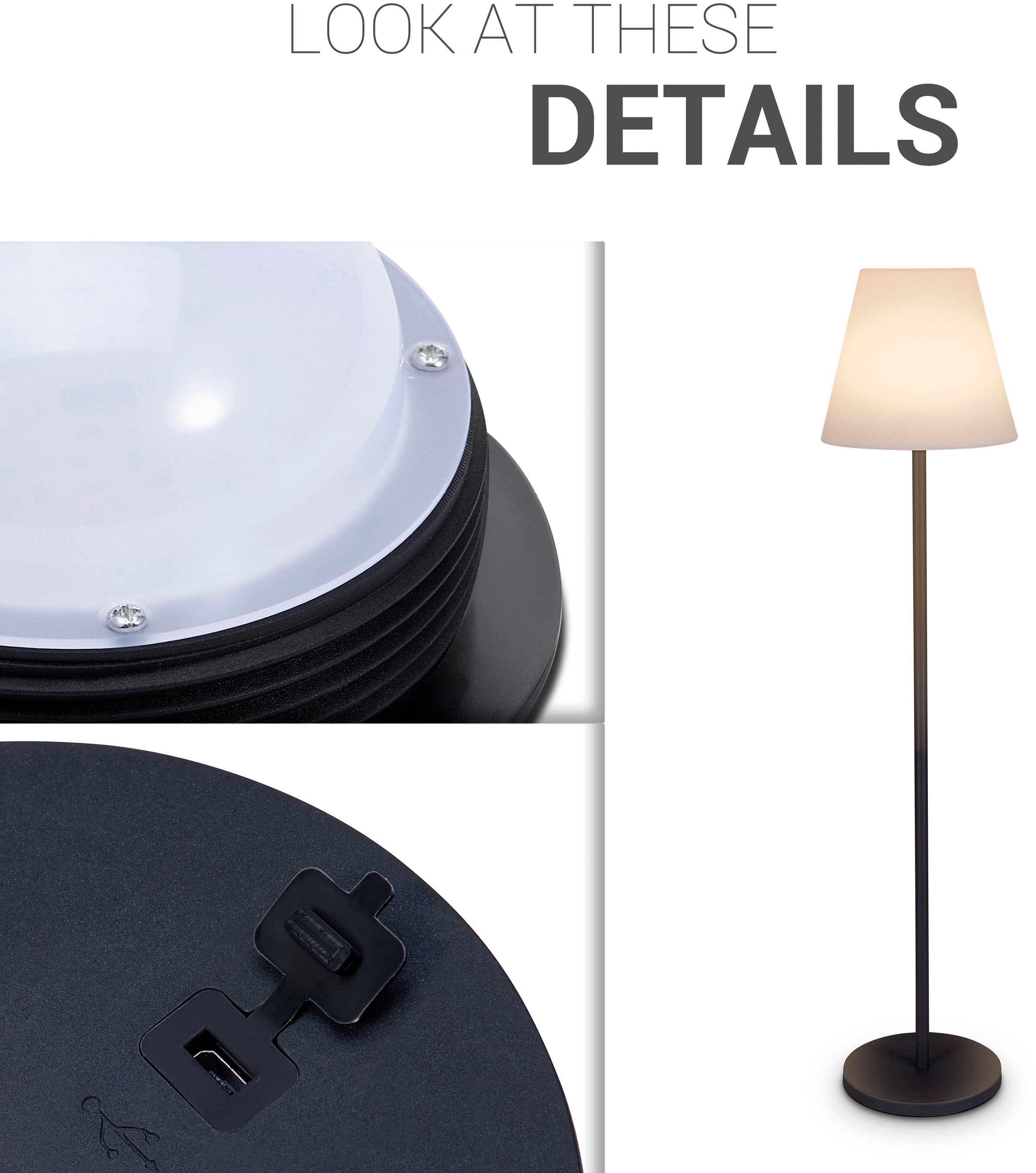 Paco Home Stehlampe »JEN«, OTTO online In Terrasse Outdoor Und IP44 Garten bei LED Akku Aufladbar bestellen Wasserdicht