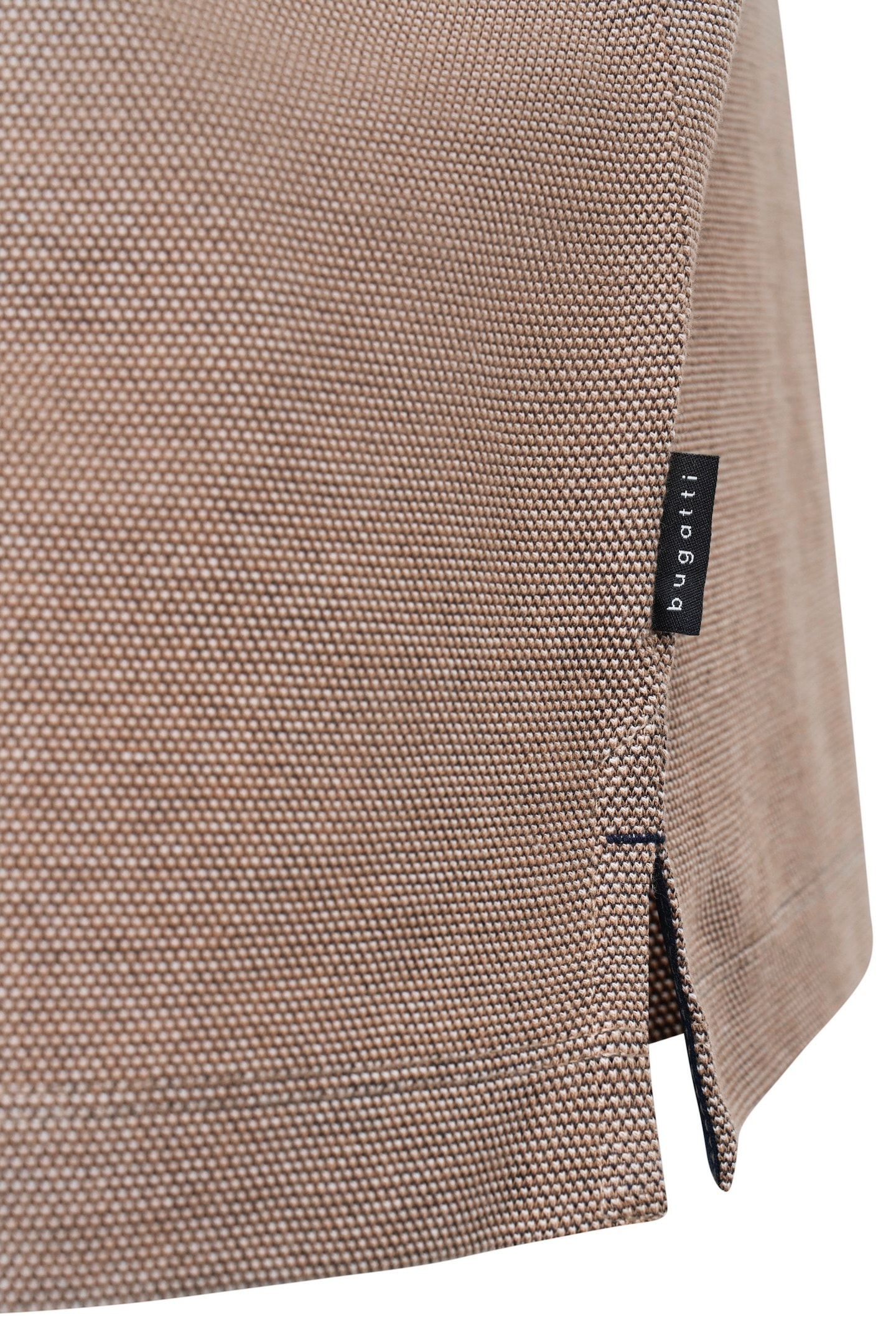 bugatti Poloshirt, aus Baumwolle