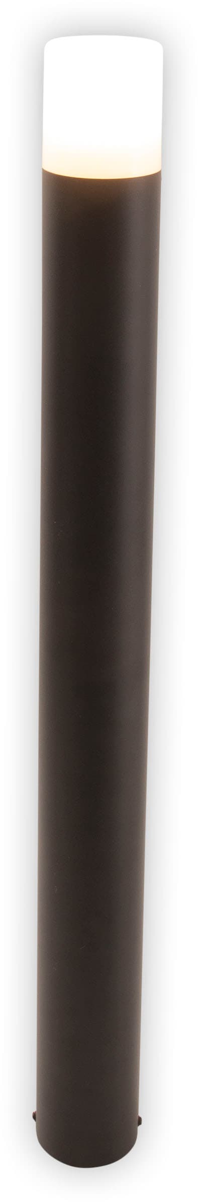 näve Sockelleuchte »Torcia«, 1 flammig, Leuchtmittel E27 | ohne Leuchtmittel, Aluminium schwarz 1 x E27 exkl. Leuchtmittel IP44 Höhe 80cm
