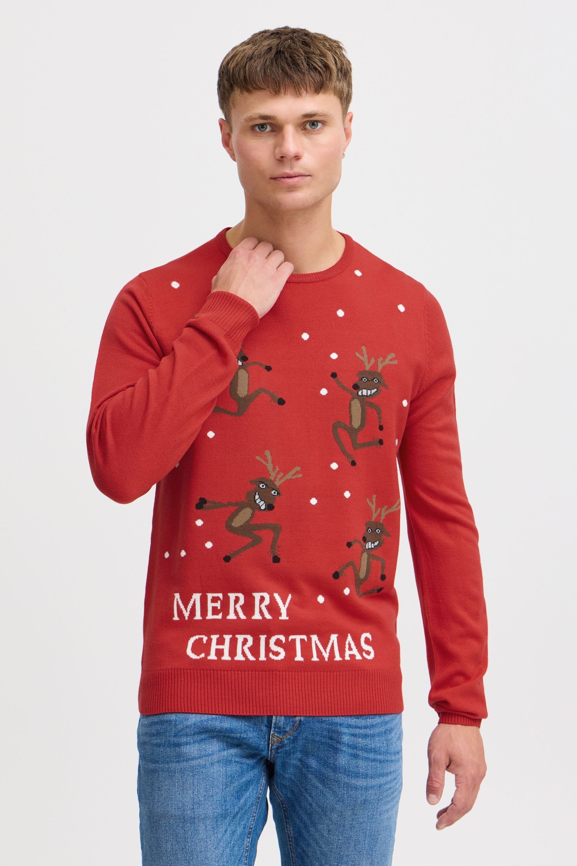 Blend Strickfleece-Pullover »Strickpullover BHRudolph«