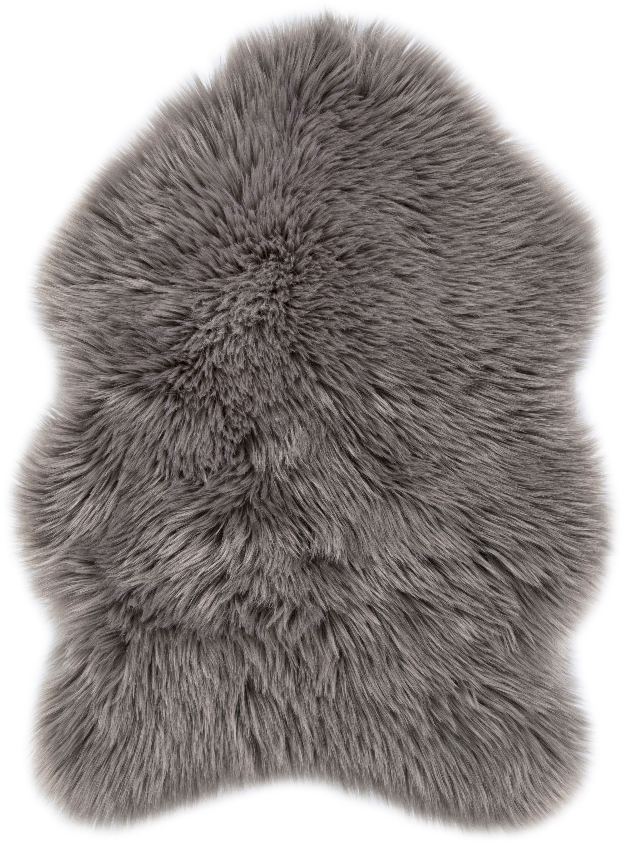 Andiamo Fellteppich »Ovium«, fellförmig, 60 mm Höhe, Kunstfell, Größe 55x80 cm, weicher & flauschiger Hochflor