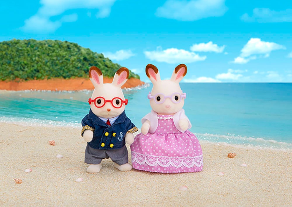 Sylvanian Families Spielfigur »Schokoladenhasen Großeltern (5190)«