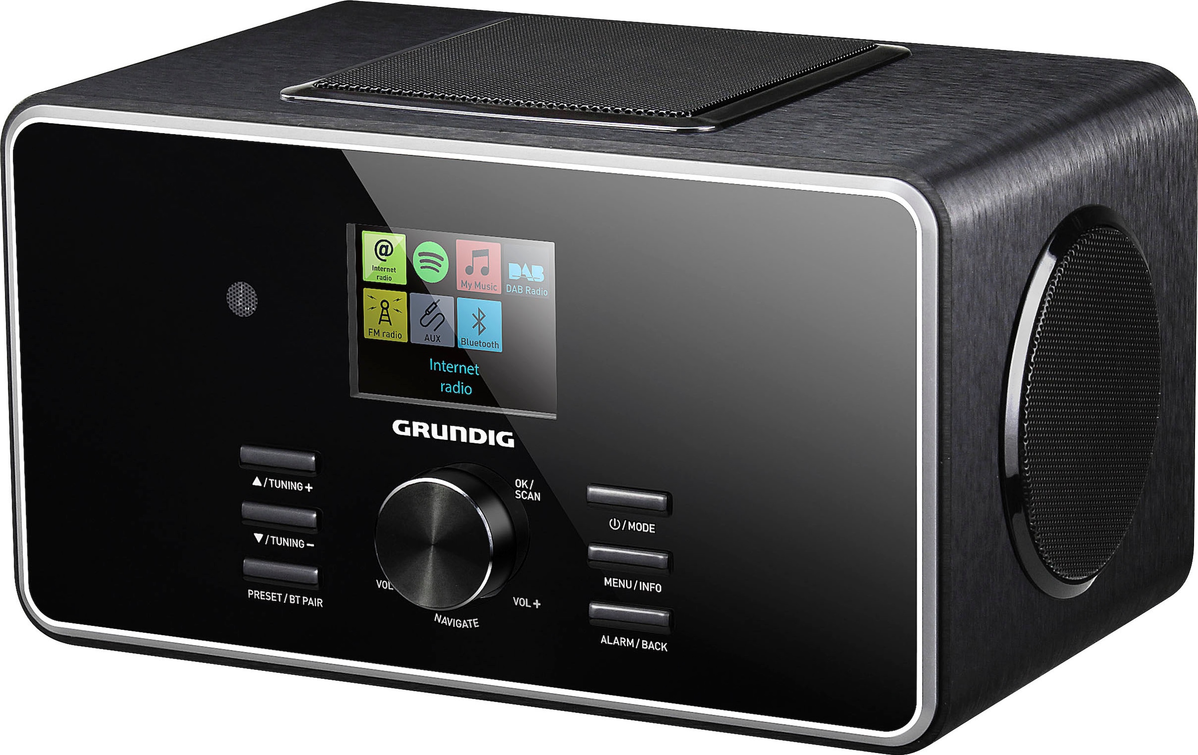 Grundig Digitalradio (DAB+) »DTR 6000 X«, (Bluetooth-WLAN Digitalradio (DAB+)-FM-Tuner mit RDS-Internetradio 28 W)