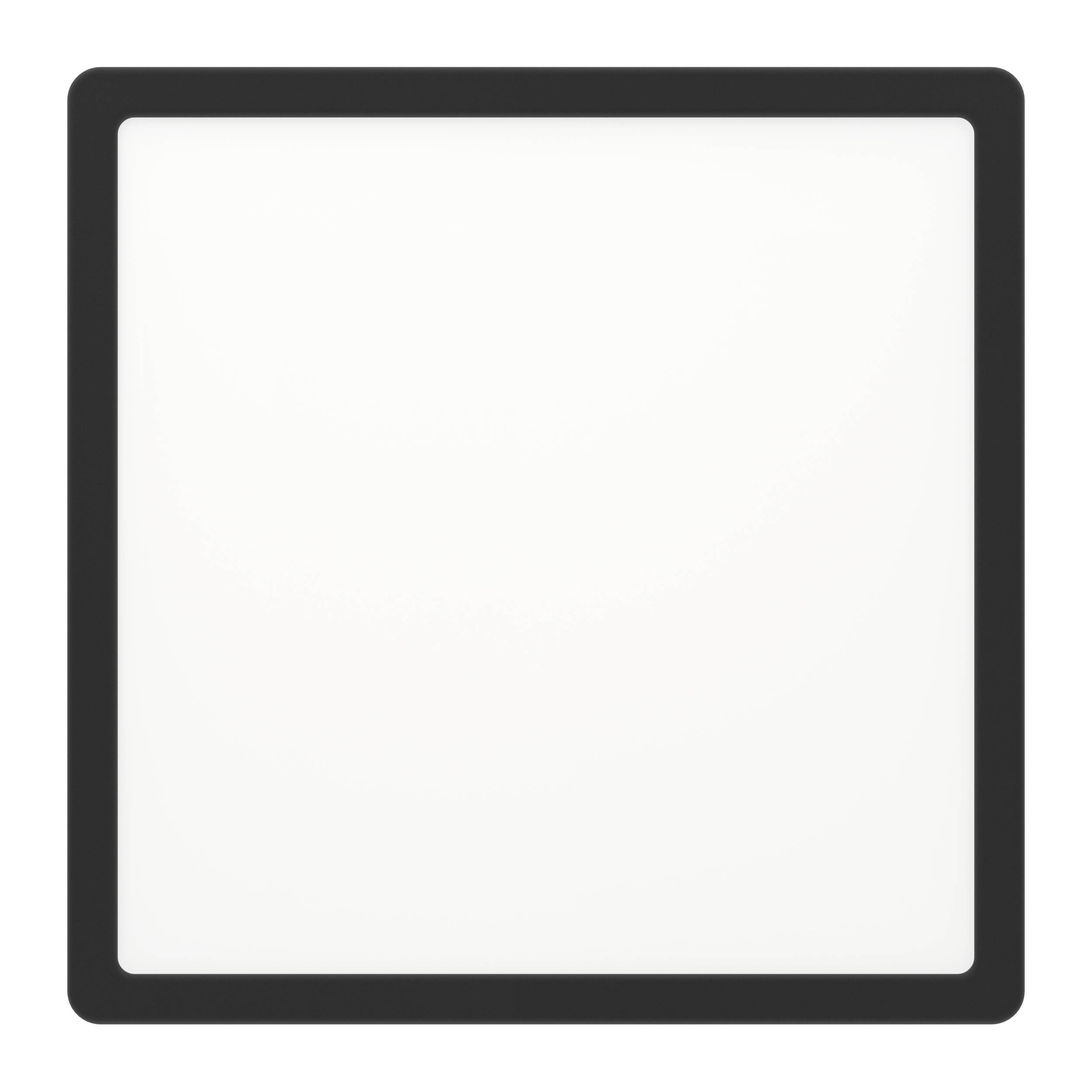 EGLO Aufbauleuchte »Fueva 5 Deckenleuchte, Stahl und Kunststoff, schwarz, weiß, Flurlampe« LED-Modul 1 Stk. Neutralweiß Aufbauleuchte, Leuchtfläche, Deckenlampe, LED Aufbaulampe, Lampe