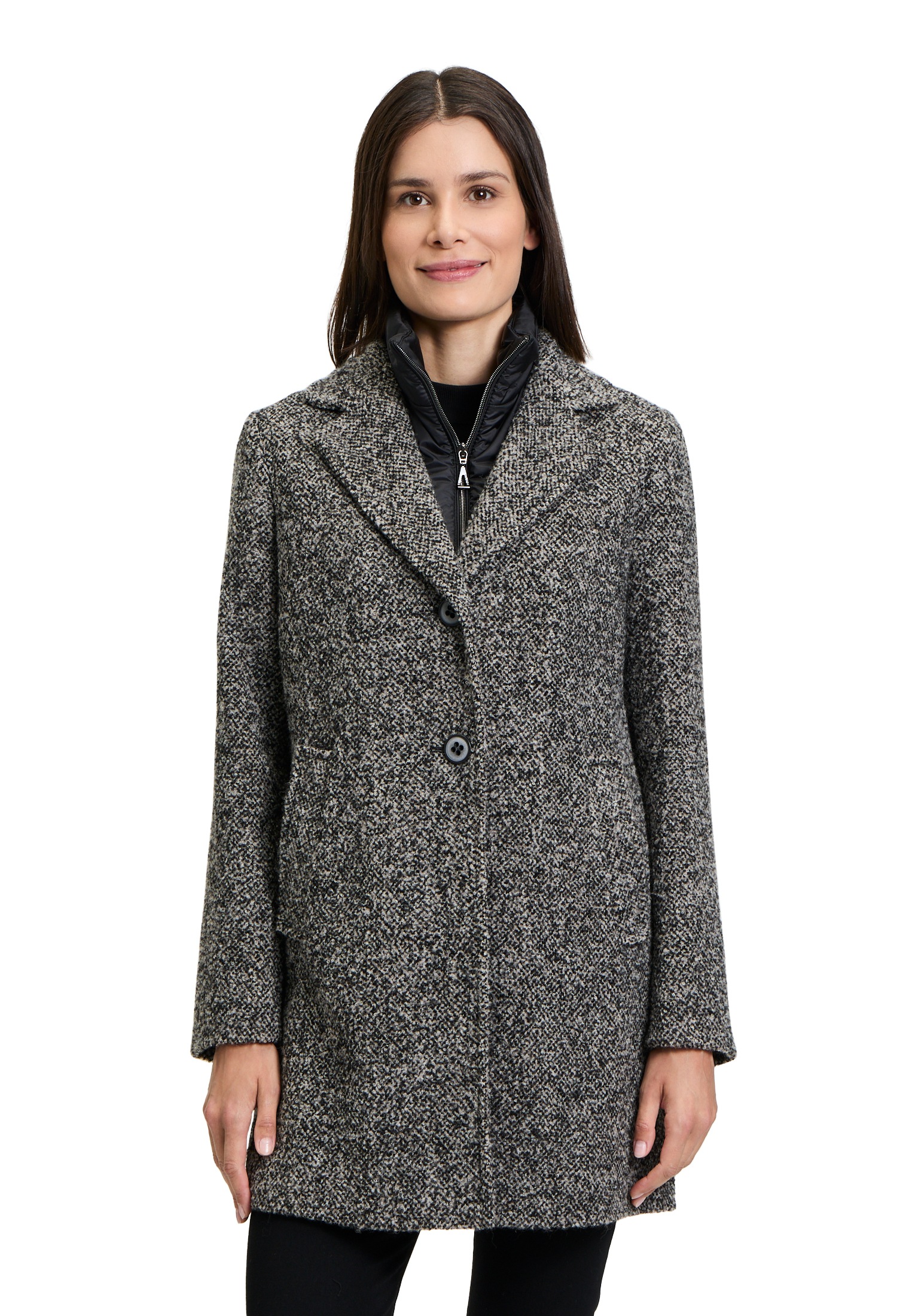 Gil Bret Wolljacke »Wollmantel mit abnehmbarem Westenteil«