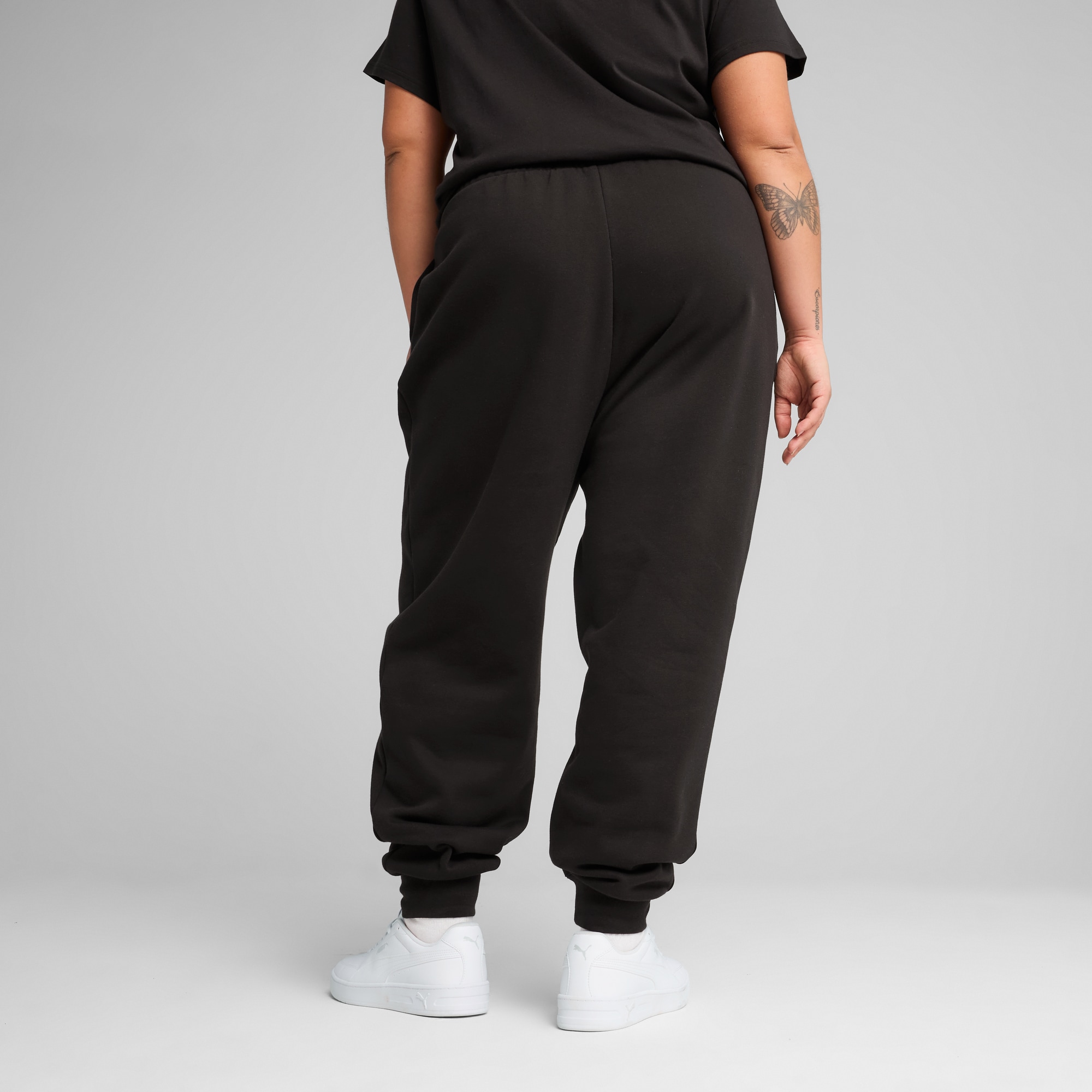 PUMA Trainingshose »ESS SMALL NO. 1 LOGO COMFORT HIGH-WAIST SWEATPANTS FL CL«