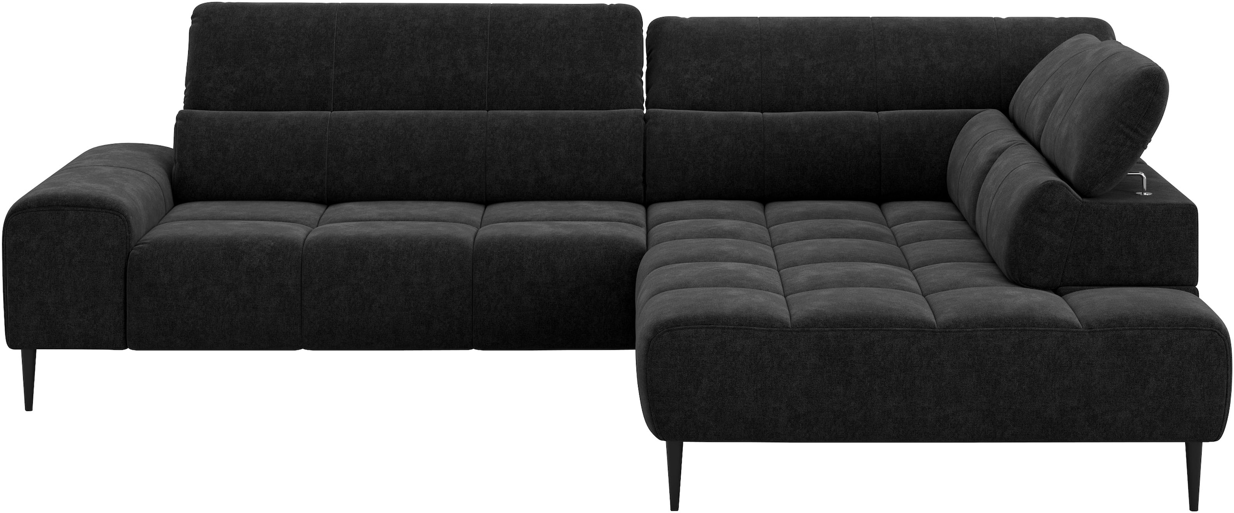 COTTA Ecksofa »Theo L-Form, B: 298 cm« mit Kopfteilverstellung, optional Sitztiefenverstellung