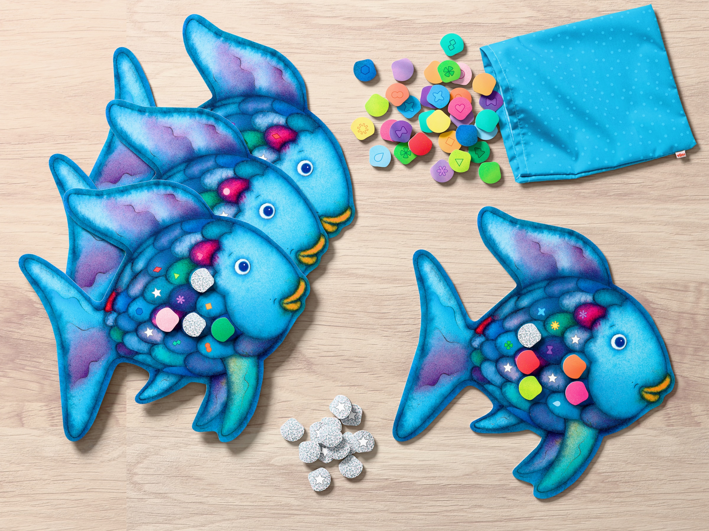 Haba Spiel »Der Regenbogenfisch – Glitzer-Bingo«