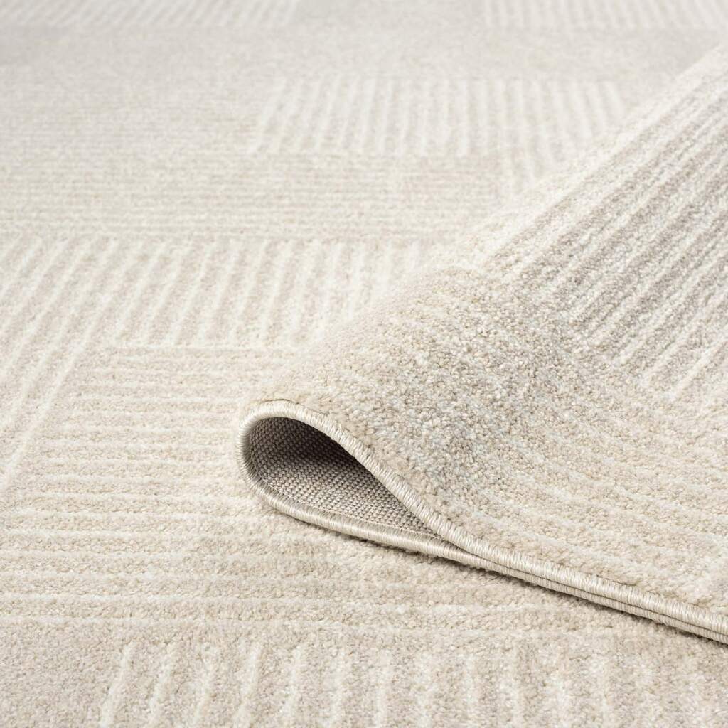 Carpet City Teppich »FLAIR177«, rechteckig, 11 mm Höhe, Kurzflor-Teppich, Skandi-Stil, Wohnzimmer
