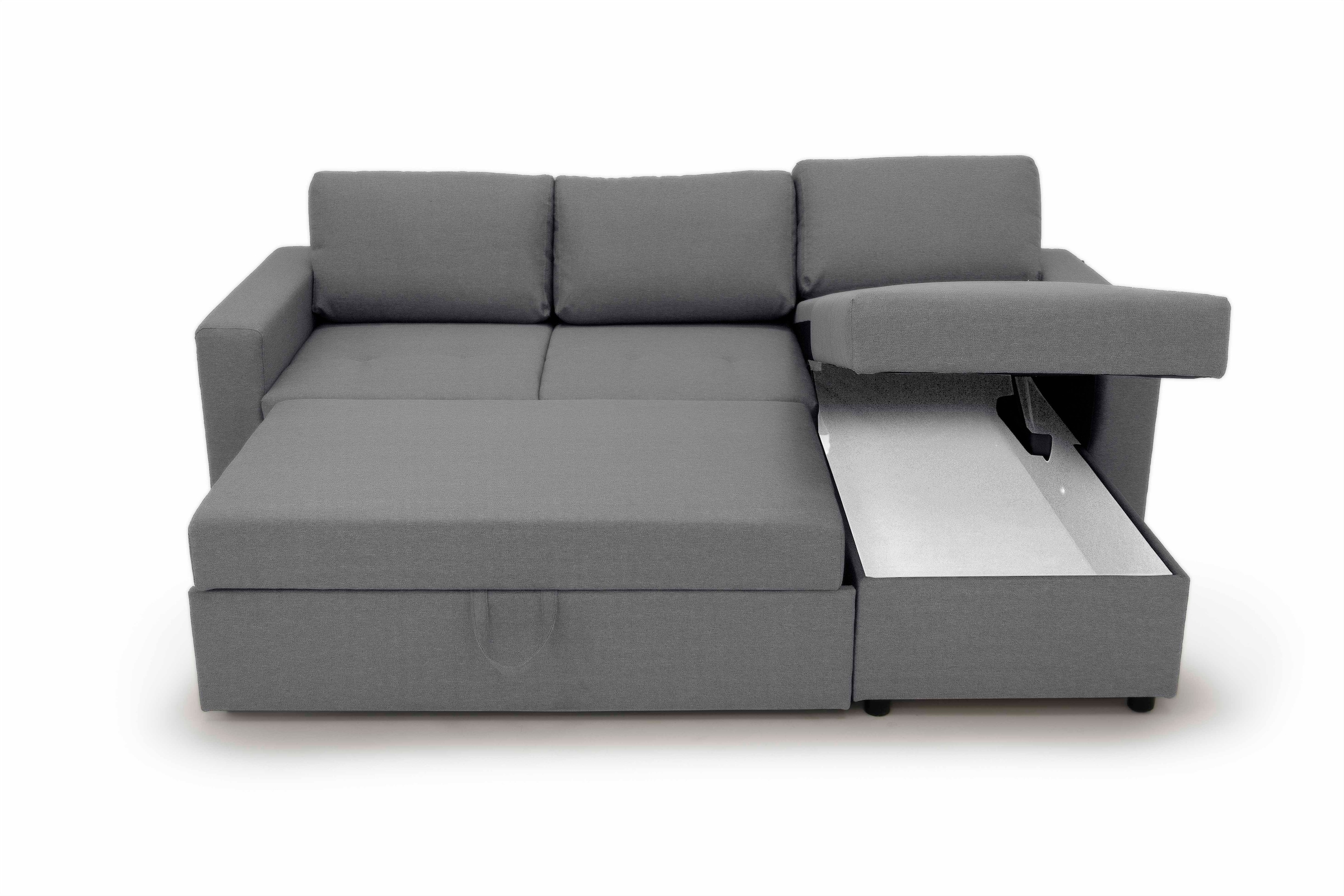 GEPADE Ecksofa »Gustavo, L-Form«, inkl. Bettfunktion und Bettkasten