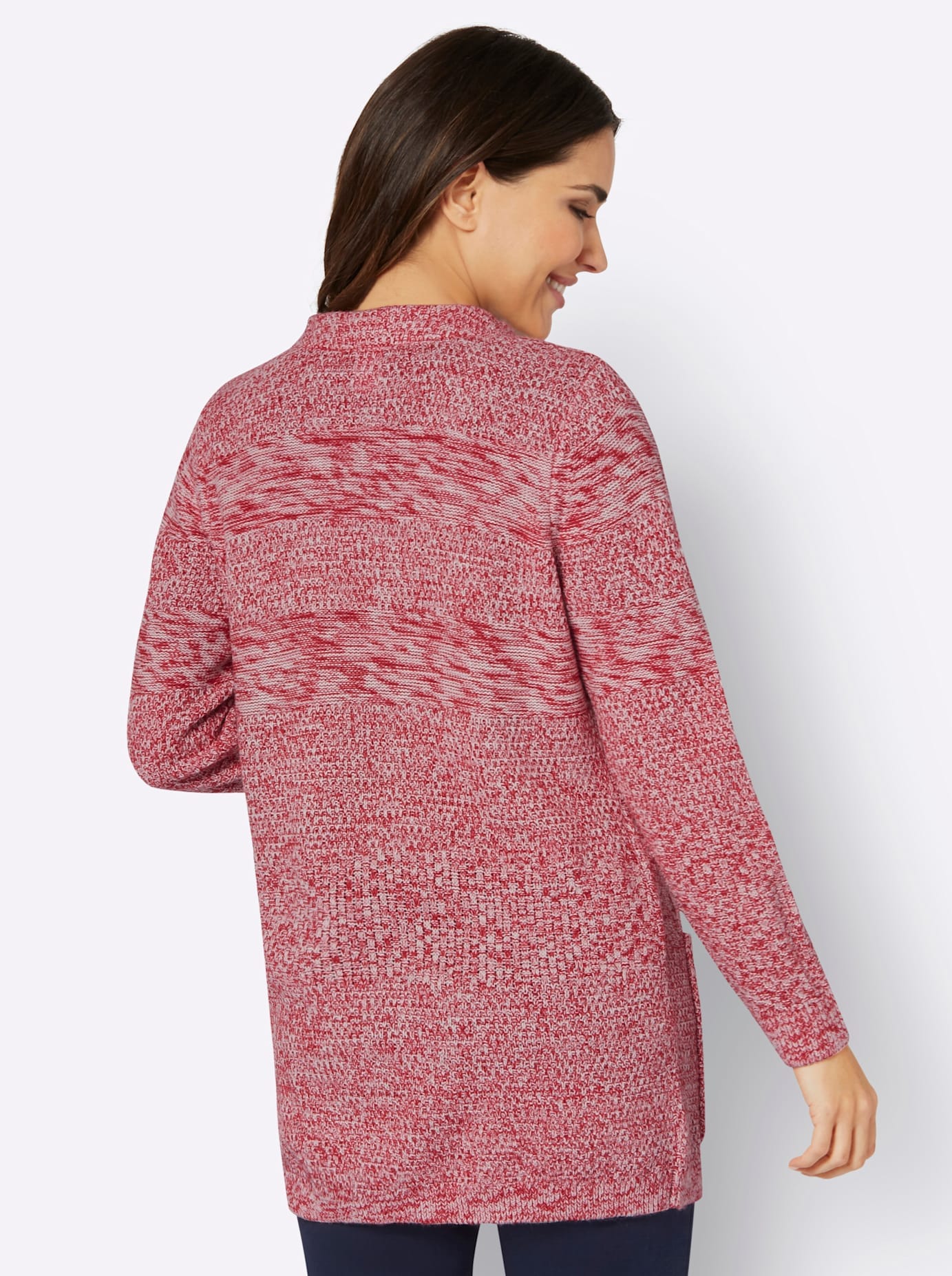 Classic Basics Longstrickjacke