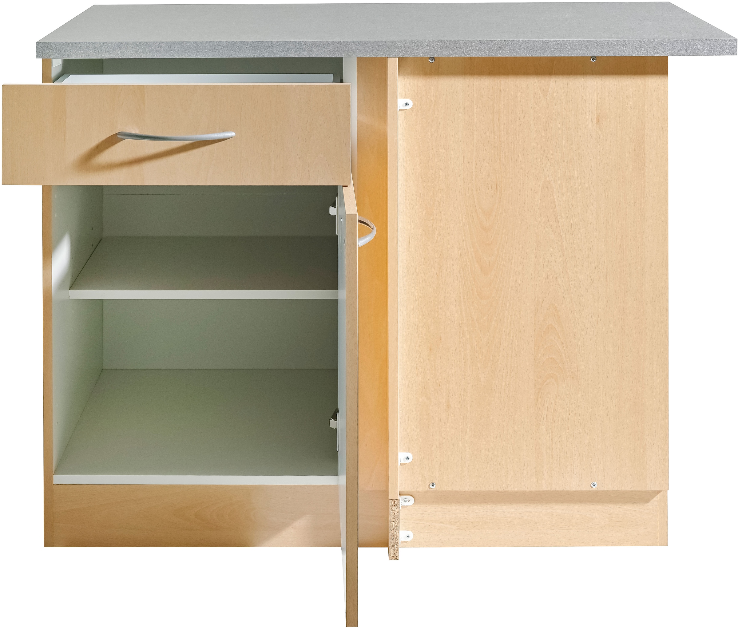 wiho Küchen Eckunterschrank »Kiel«, 110 cm breit