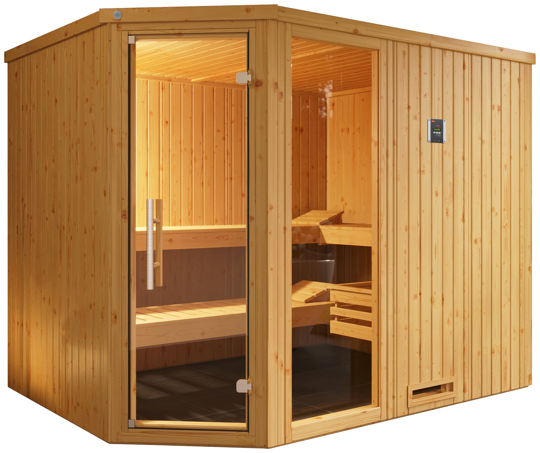 weka Sauna »Varberg 4«, ohne Ofen