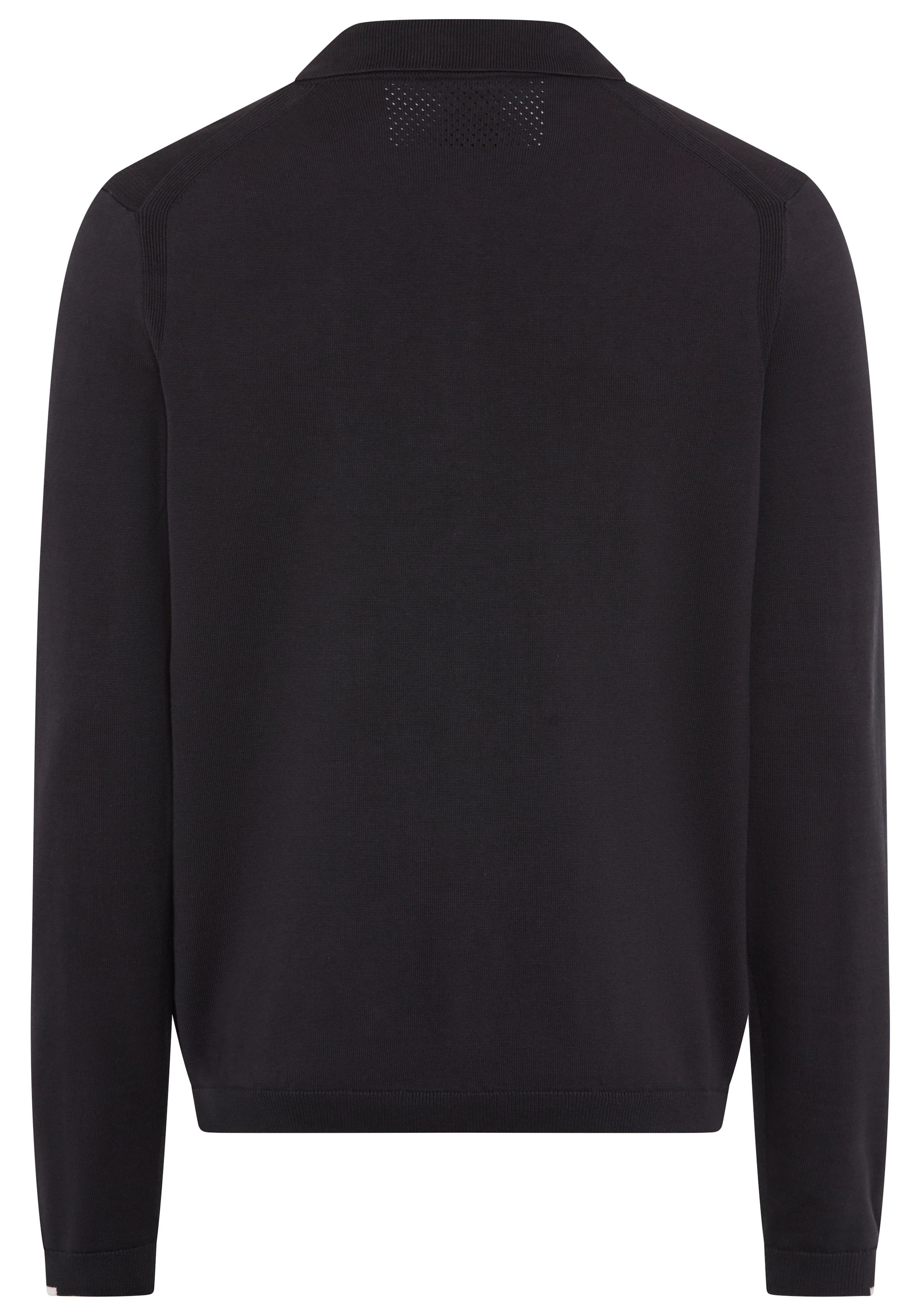 BOSS GREEN Strickpullover »KN Ever-X PL« mit Reißverschluss, regular fit, toniges Logo