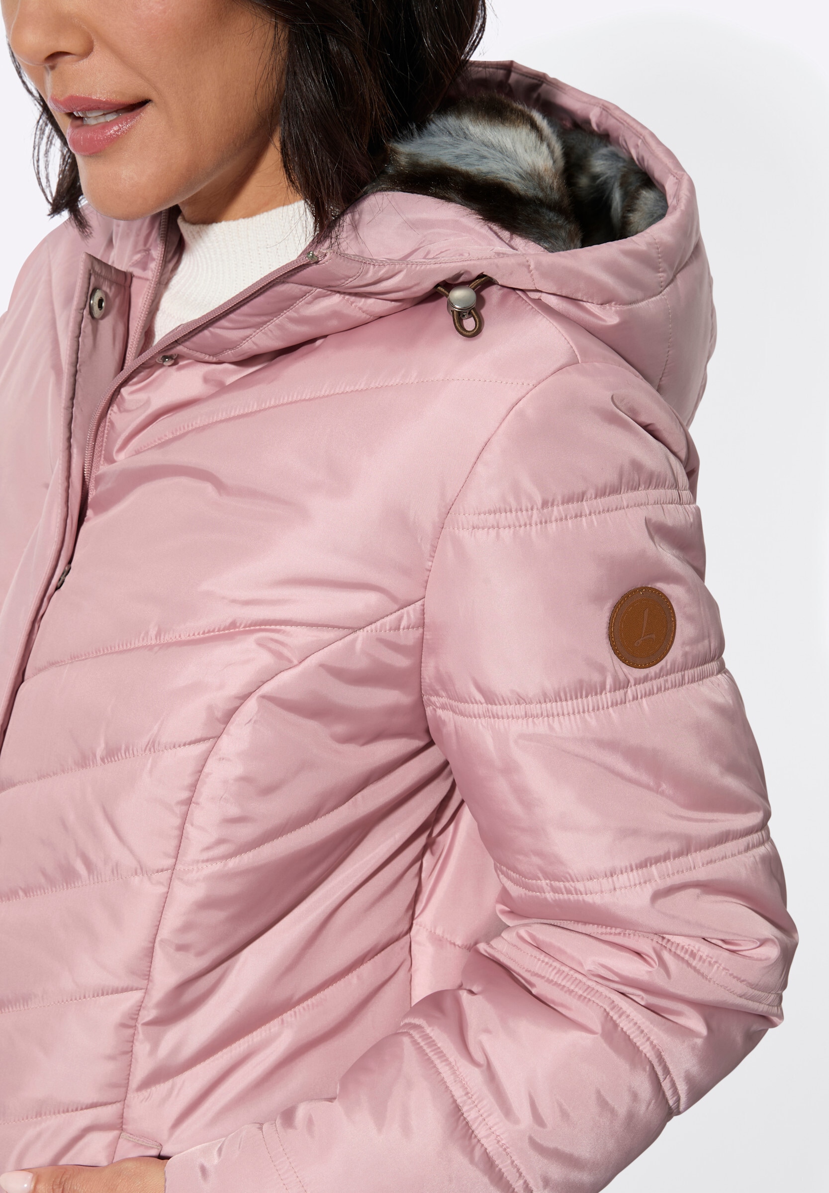 Witt Steppjacke »Steppjacke Steppjacke mit Zippertaschen« mit Kapuze