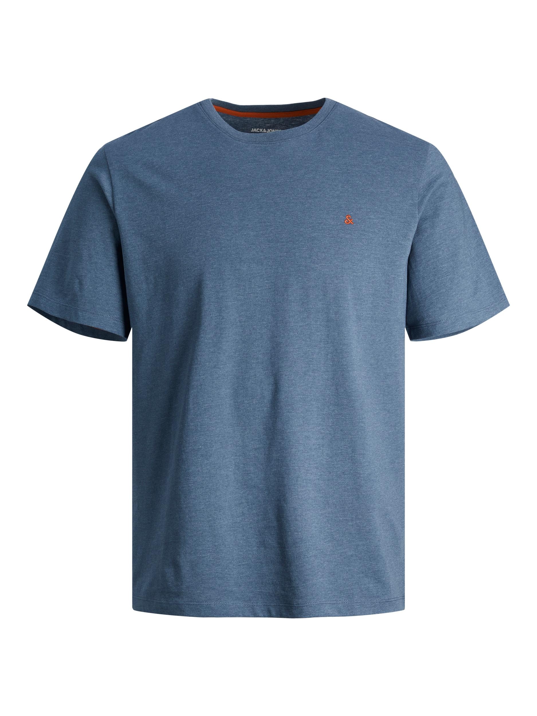 Jack & Jones Rundhalsshirt »JJEPAULOS TEE SS CREW NECK NOOS«, mit Logo Stickerei