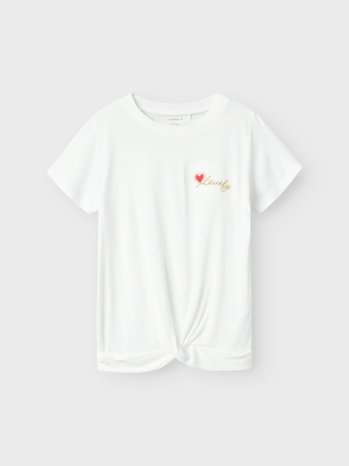 Name It Kurzarmshirt »NKFFASIM SS TOP BOX«