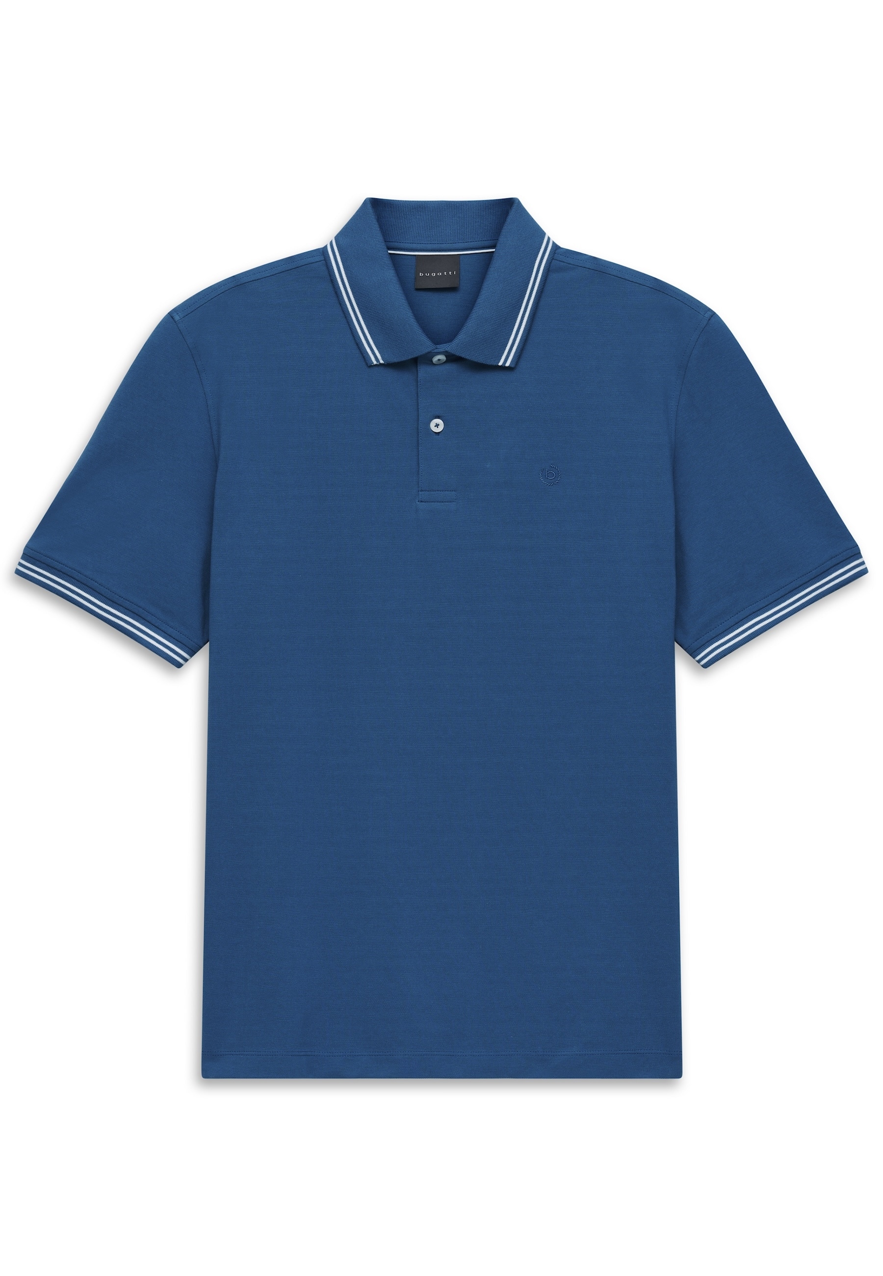 bugatti Poloshirt Modern Fit aus reiner Baumwolle