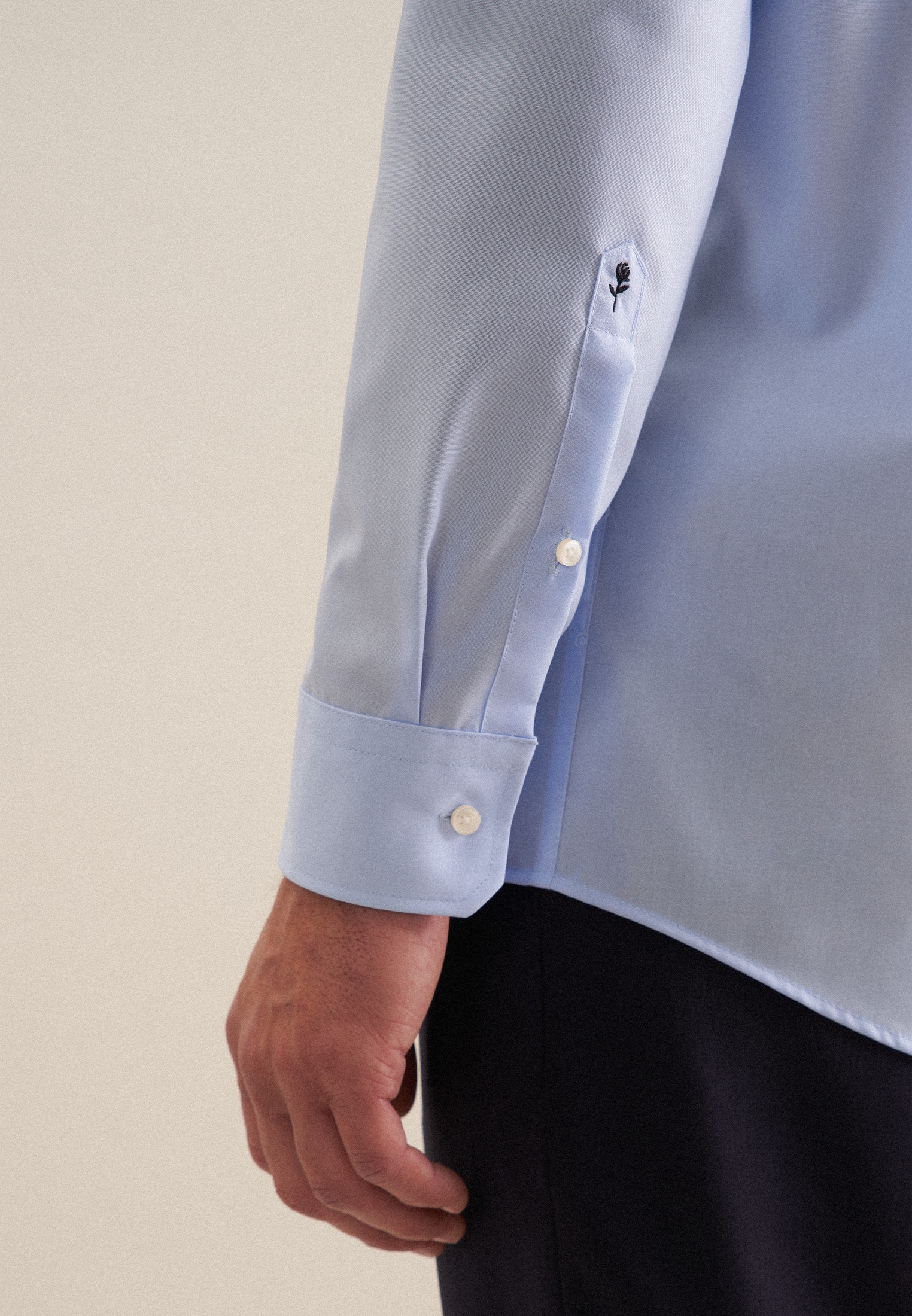 seidensticker Businesshemd »Schwarze Rose« Comfort 1/1 Kentkragen Uni