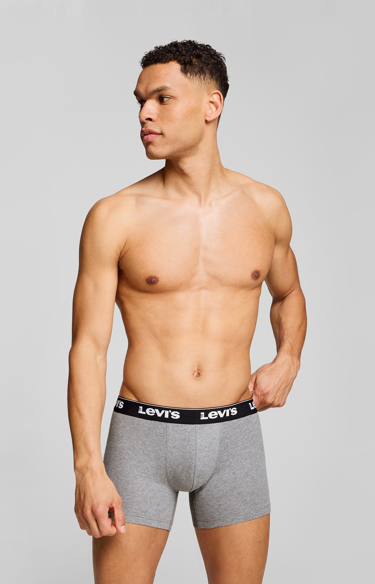 Levi's® Boxershorts »LEVIS MEN REPEAT LOGO BOXER BRIEF« 3er Pack, 