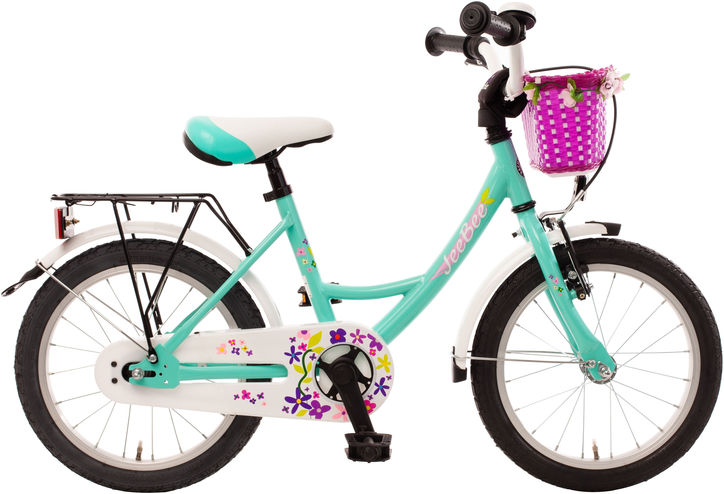 Bachtenkirch Kinderfahrrad »"Jee Bee" türkis«, 1 Gang, ohne Schaltung