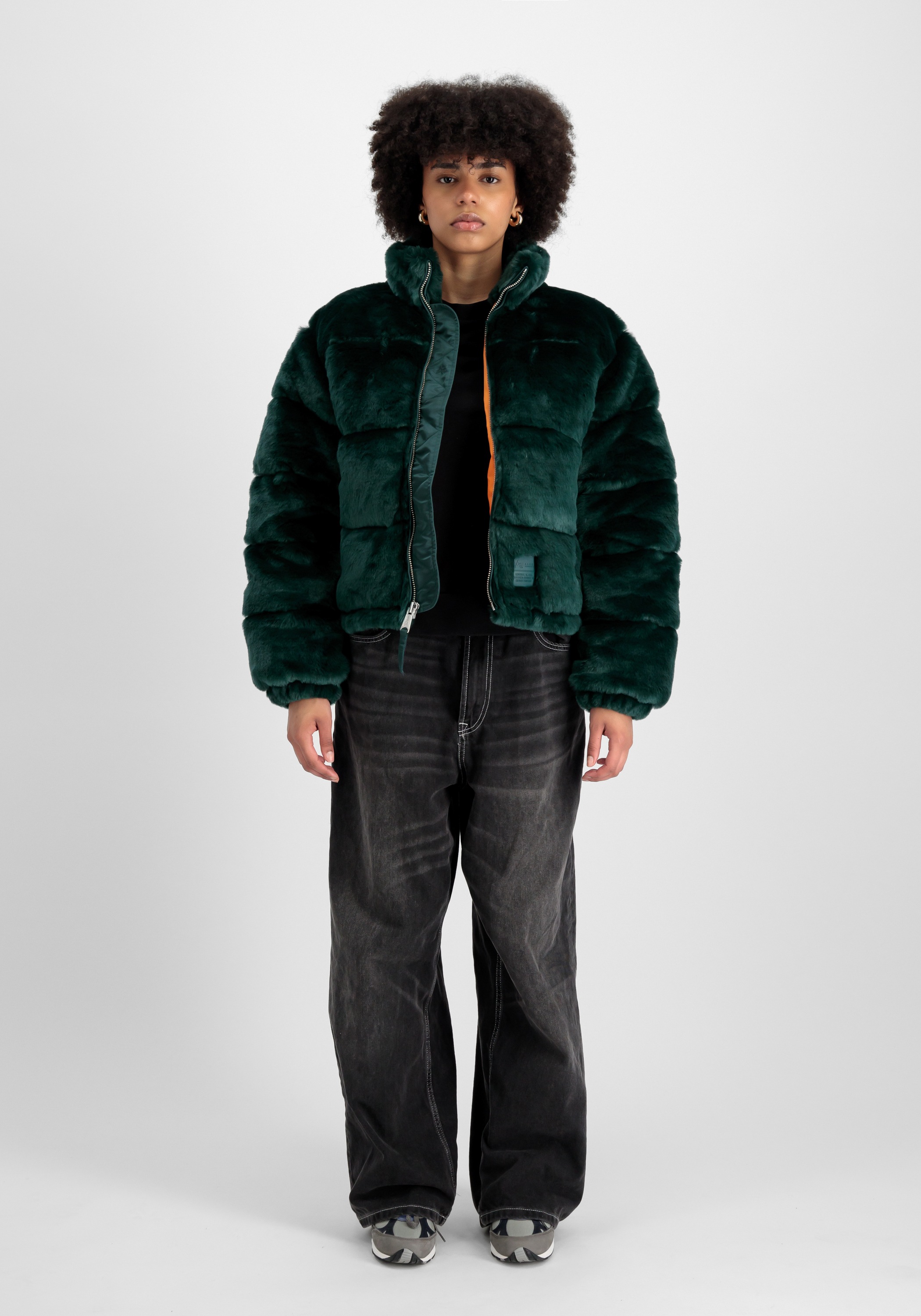 Alpha Industries Bomberjacke »Alpha Industries Women - Cold Weather Jackets Fur Puffer Women«