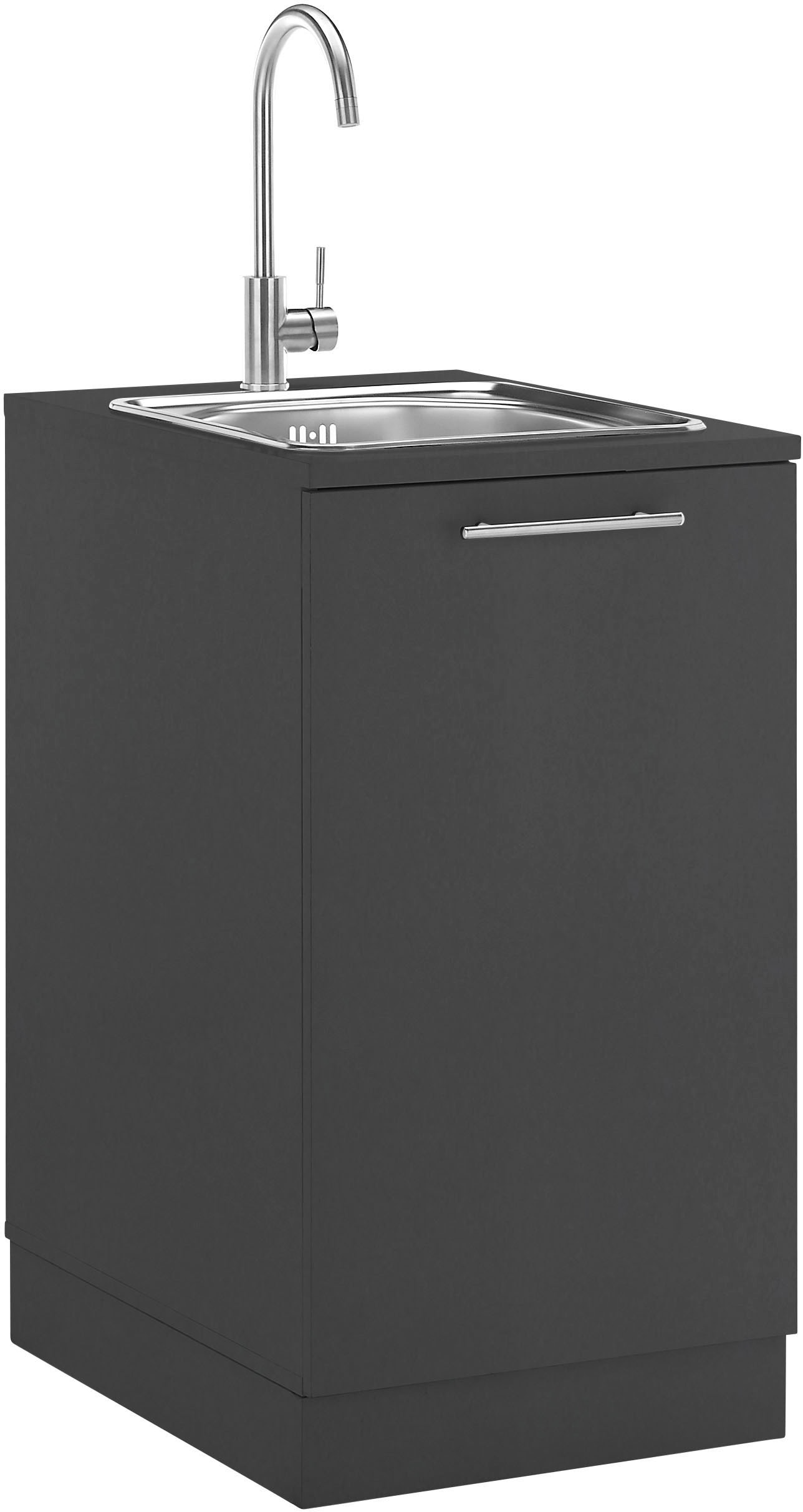 Laundreezy Mehrzweckschrank-Set »Laundreezy, Spülenschrank BxHxT 50x92x68 cm« 1 Stk. tlg.