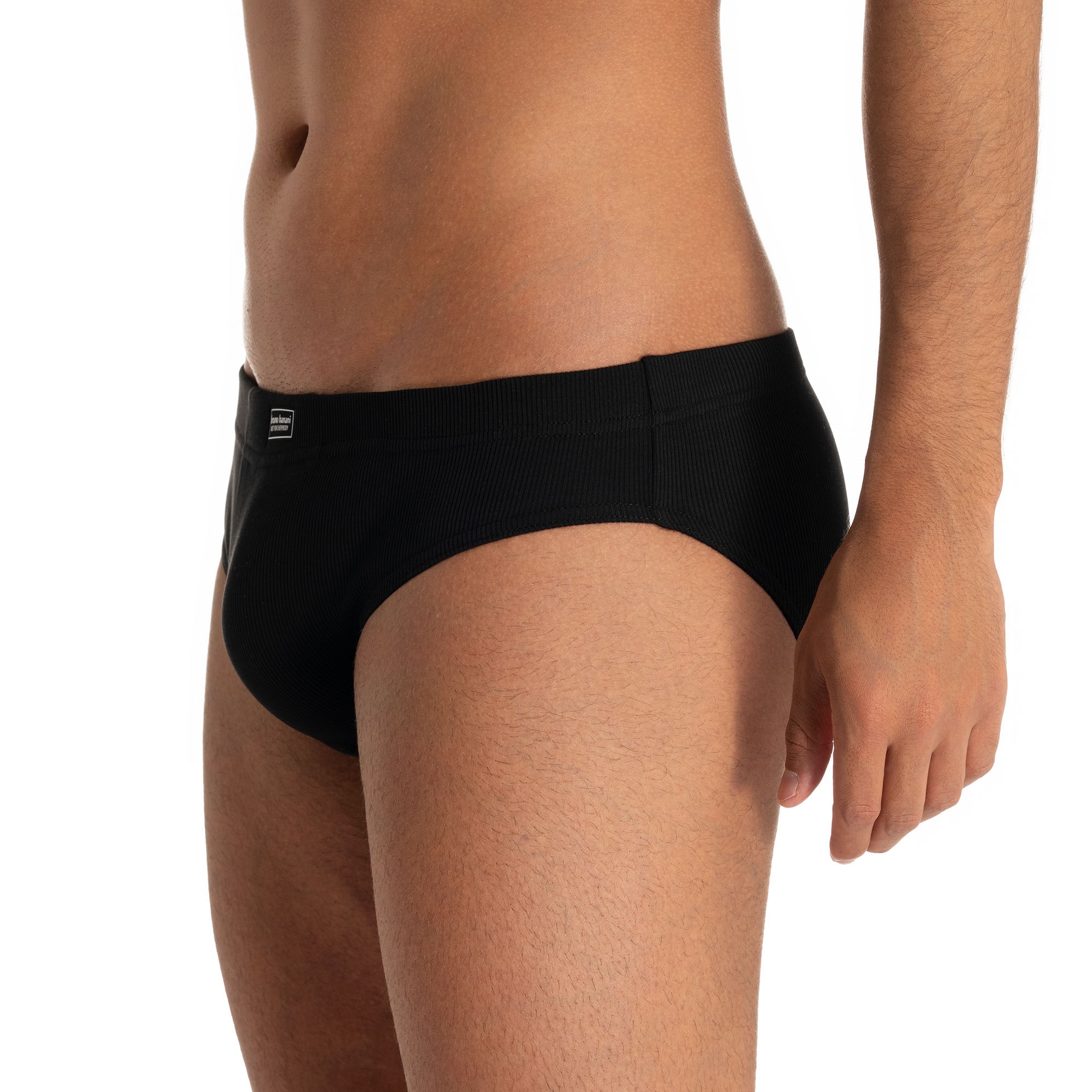 Bruno Banani Slip »FINE RIB«, Feinripp, Komfortbündchen