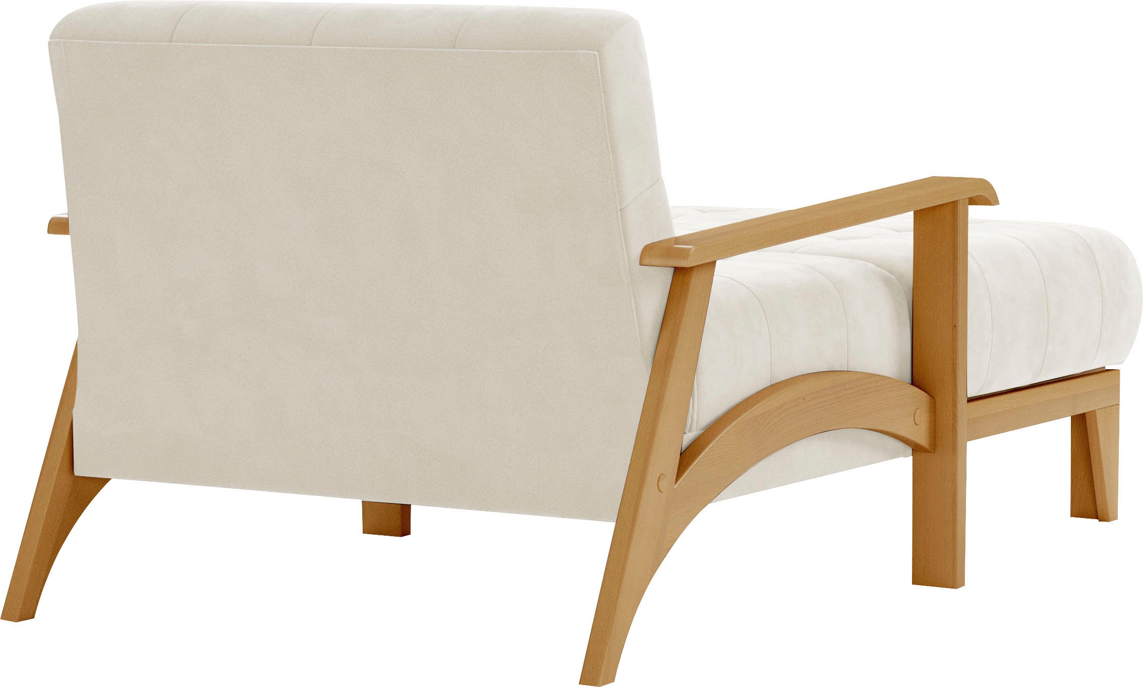 sit&more Recamiere »Billund« Armlehnen aus eichefarbigem Buchenholz, verschiedene Bezüge und Farben