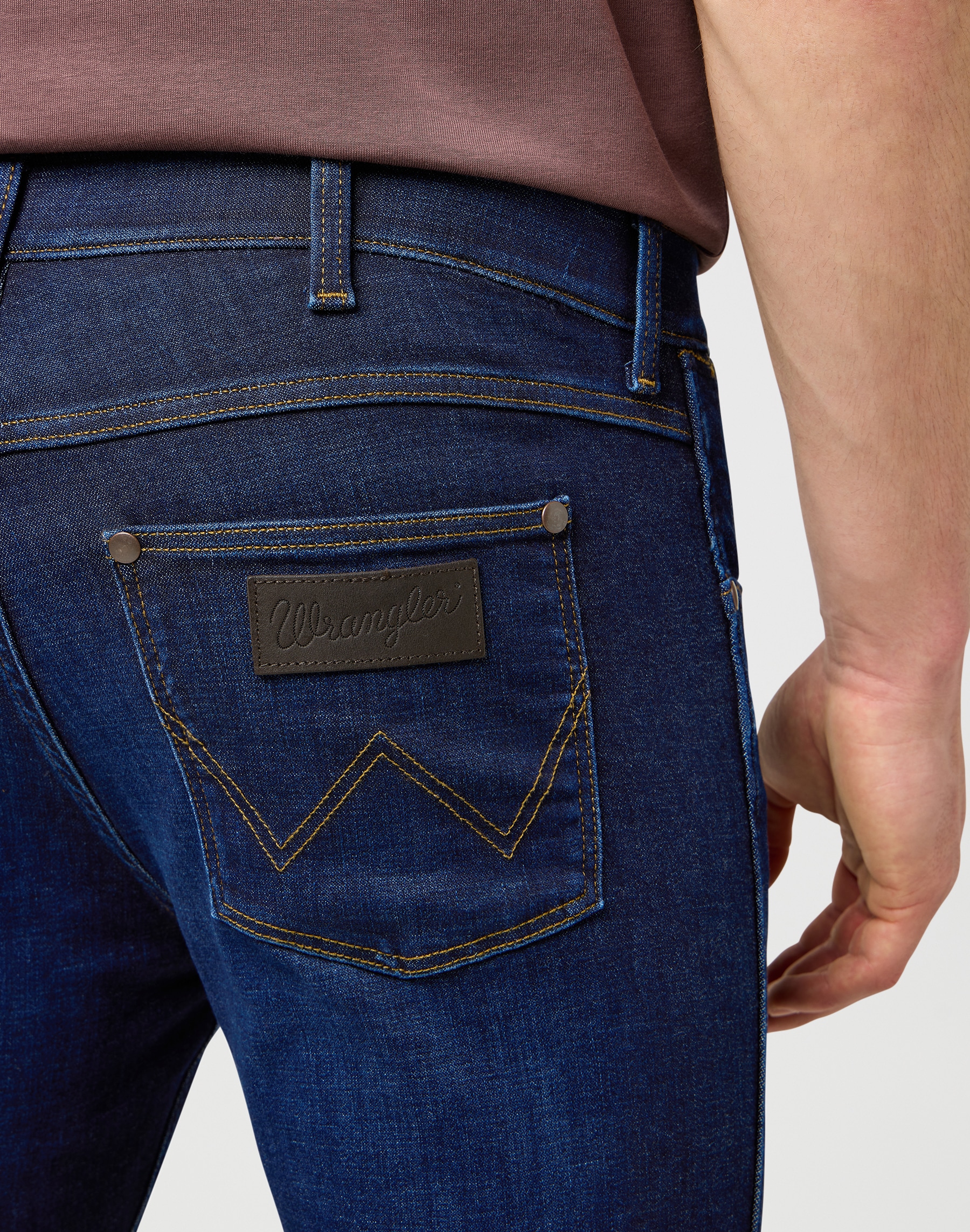 Wrangler Straight-Jeans »GREENSBORO FREE TO STRETCH«, Free to stretch material