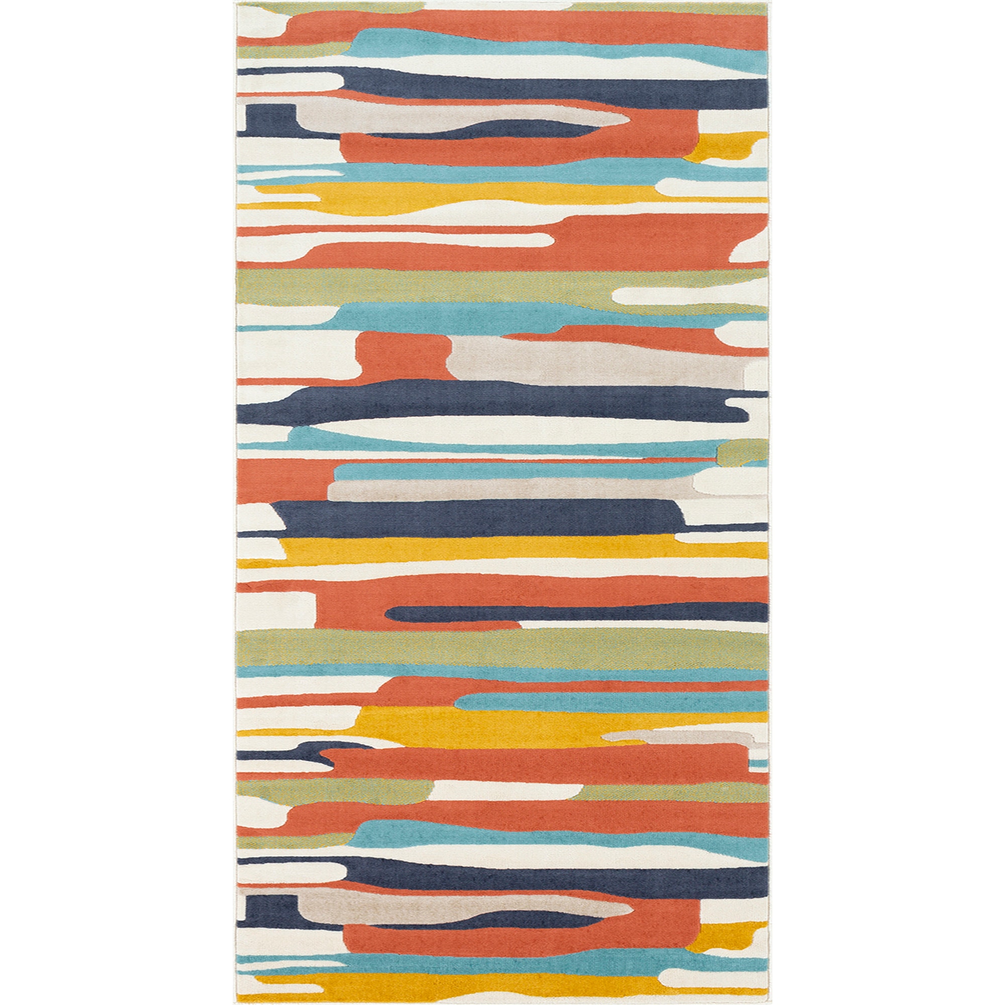 Livabliss Teppich »HOUSTON« rechteckig 11 mm Höhe Skandi Design, Modern Boho Kurzflor Wohnzimmerteppich, Schlafzimmer