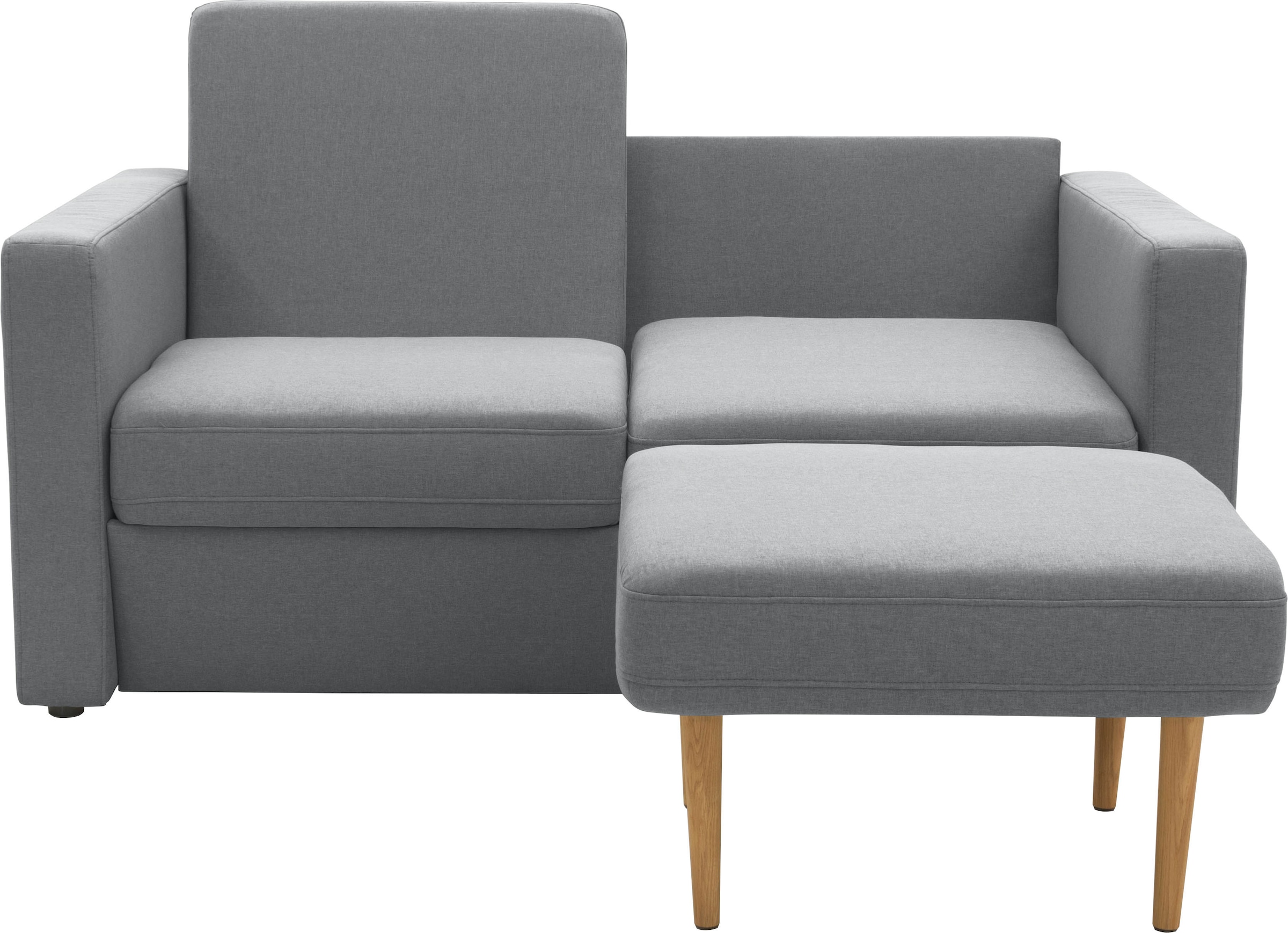 DOMO collection 2-Sitzer »Slunce, Outdoor-Raumwunder« 2-Sitzer inkl. 2 Hocker, Outdoor geeignet