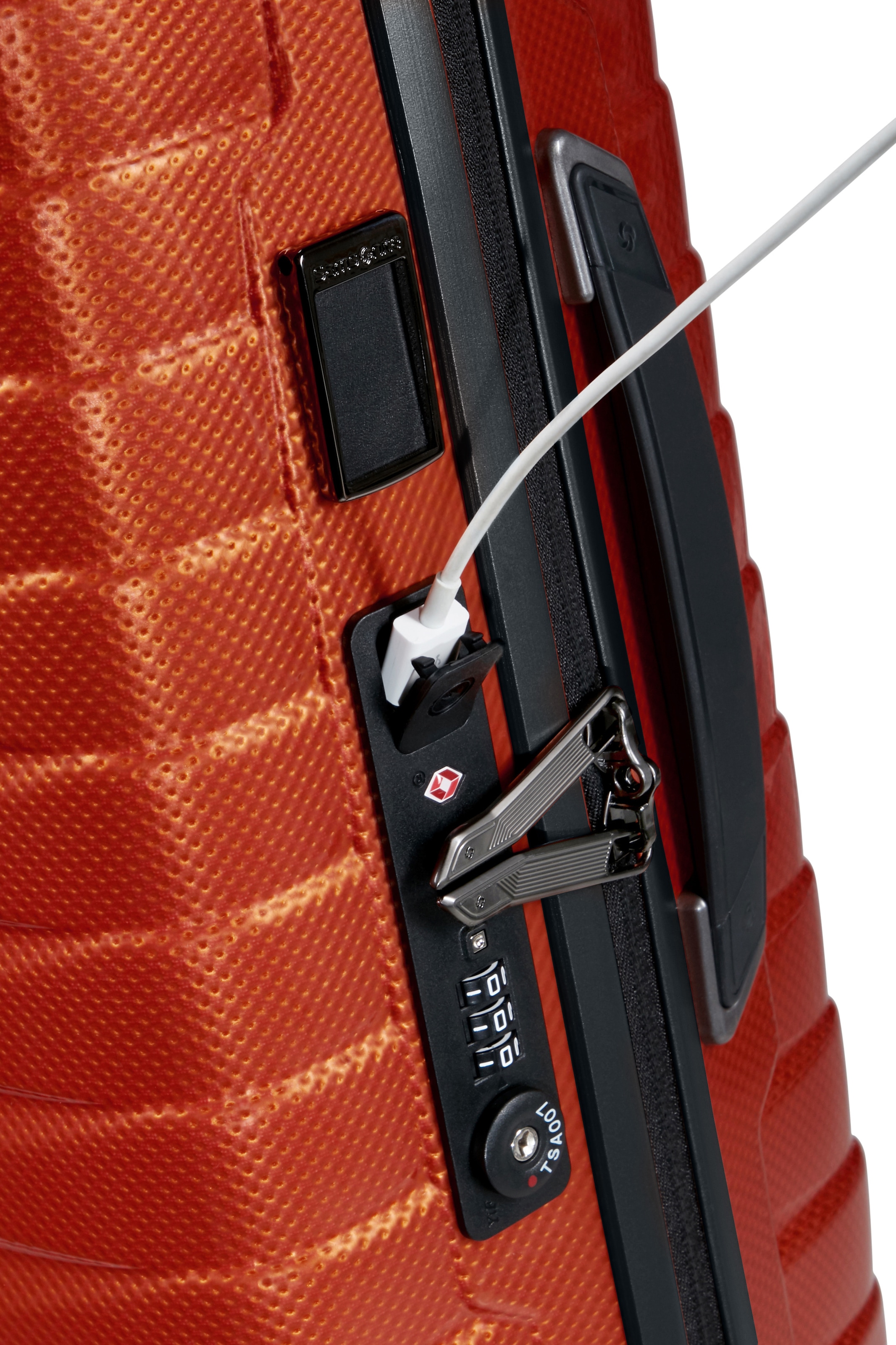 Samsonite Hartschalen-Trolley »PROXIS, verschiedene Größen und Farben«, 4 Rollen, Trolley Reisegepäck Hartschalenkoffer Reisekoffer TSA-Zahlenschloss
