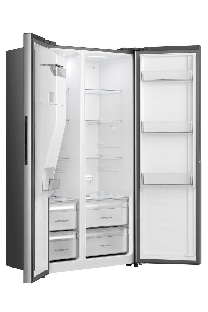 GORENJE Side-by-Side »NRS917E61X« 178,6 cm hoch 91,1 cm breit Wasser-& Eisspender