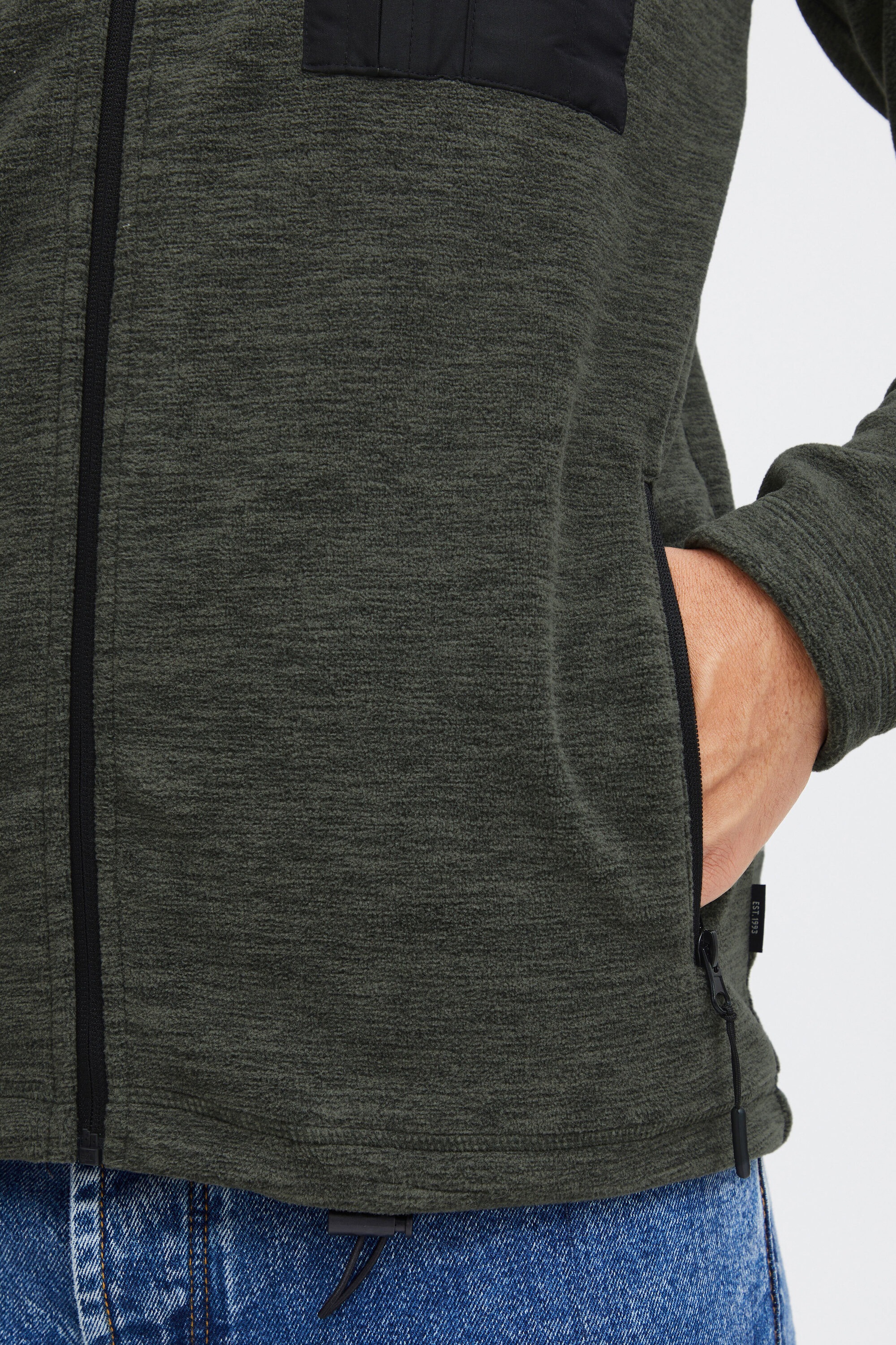 Indicode Fleecejacke »Fleecejacke IDWilmot«, mit Kapuze