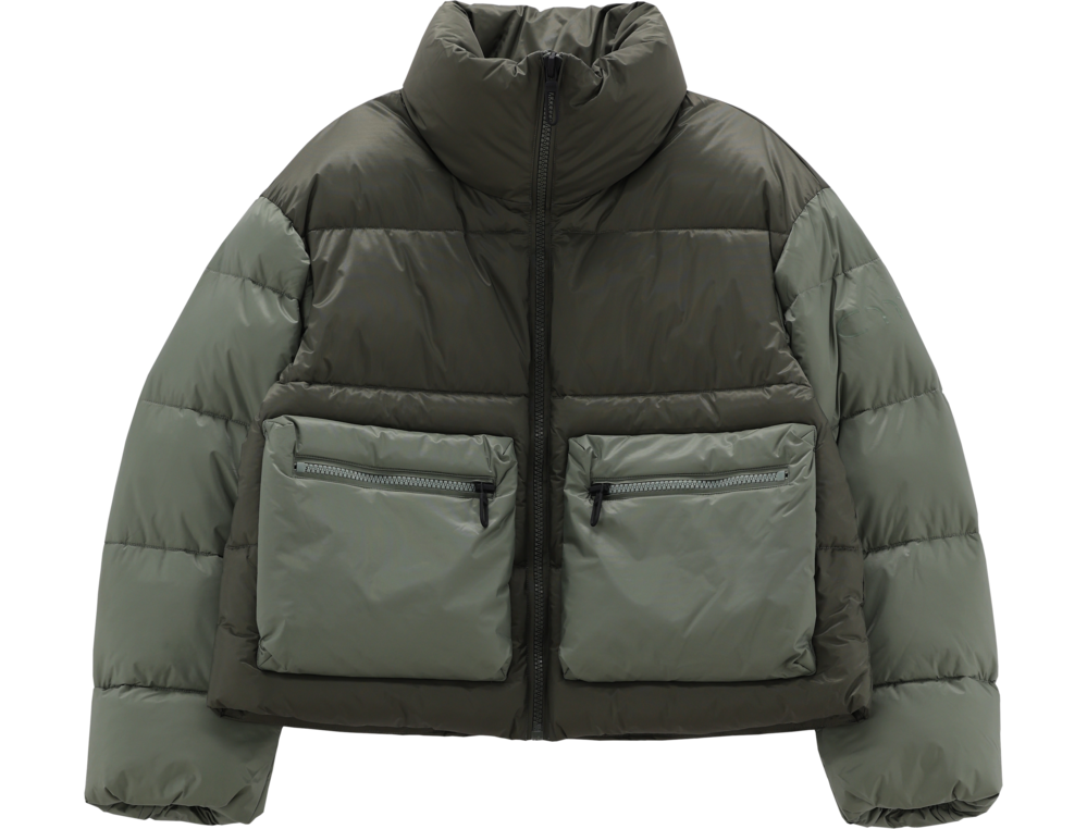 CMP Steppjacke »WOMAN JACKET« Feel Warm Flock Wattierung, Clima Protect® Schutz, Hoher Stehkragen