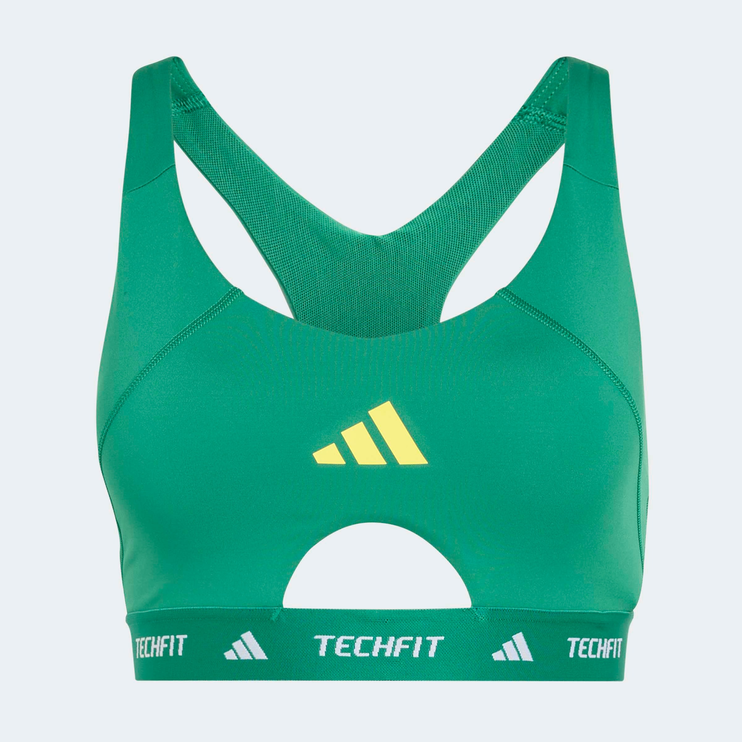 adidas Performance Sport-BH »TECHFIT WORKOUT COLOR BLOCK BH, MITTLERE BELASTUNG«