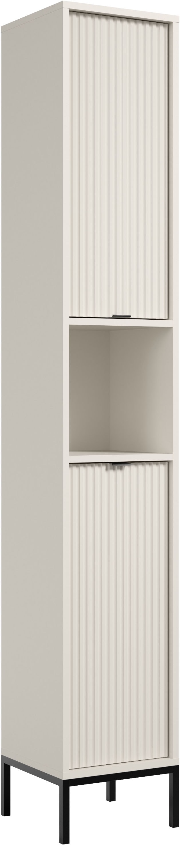 BASIC by Balculina Hochschrank »Lucera Hochschrank, Badezimmerschrank BxHxT 32x195x32« 1 Stk. tlg. Breite 32 cm, Tür L/R montierbar