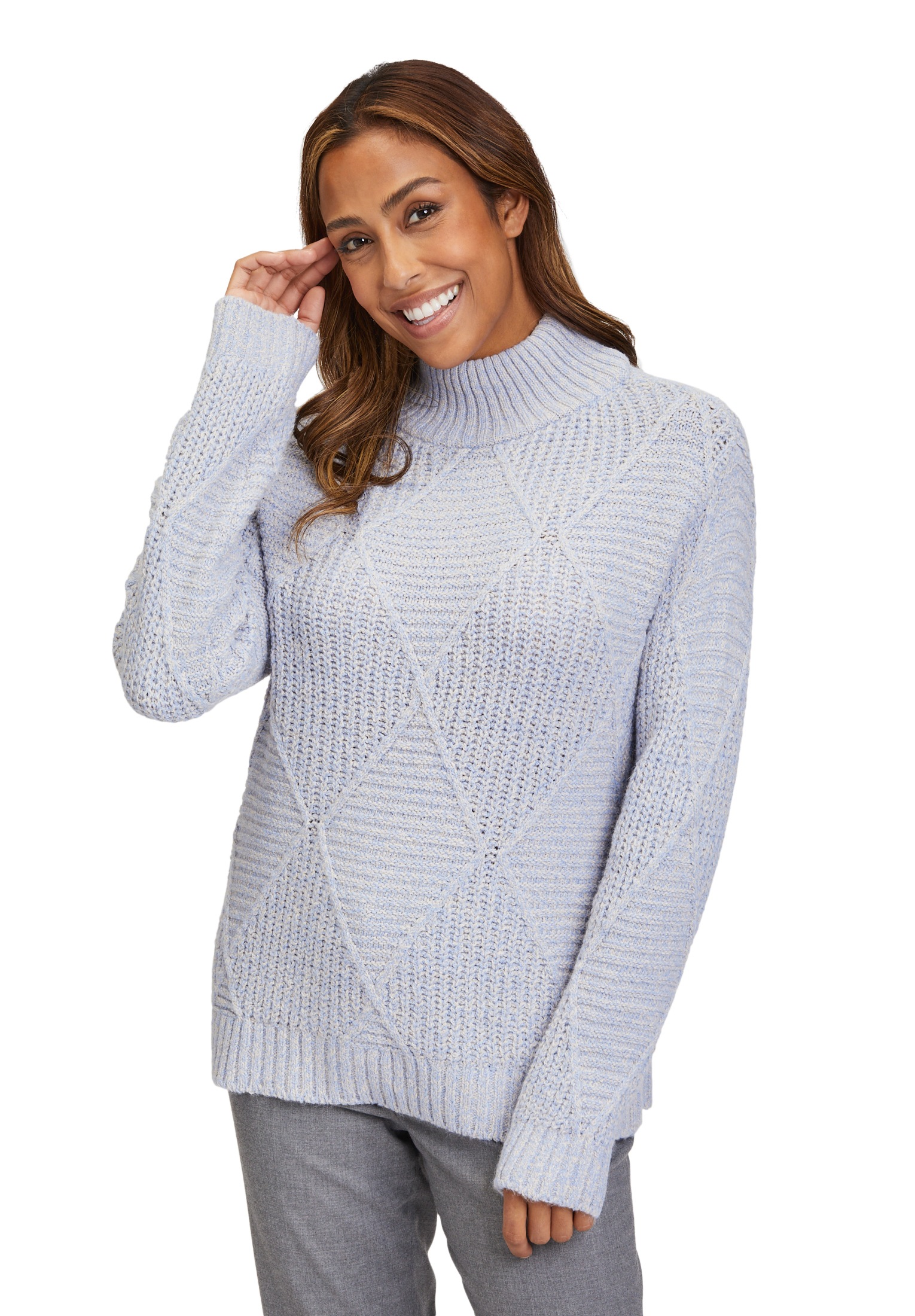Betty Barclay Rundhalspullover »Grobstrick-Pullover mit Struktur«