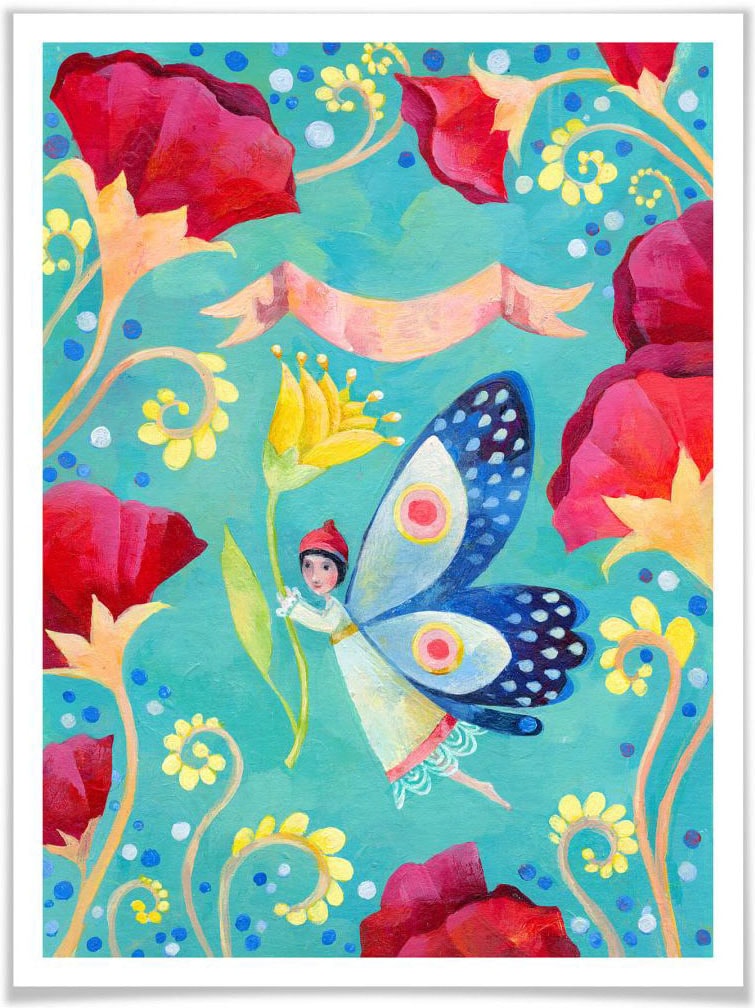Tiere, Wandbilder Schmetterling«, Poster, Bild, OTTO bestellen St.), »Märchen online Wandposter Wall-Art Poster Wandbild, (1 bei