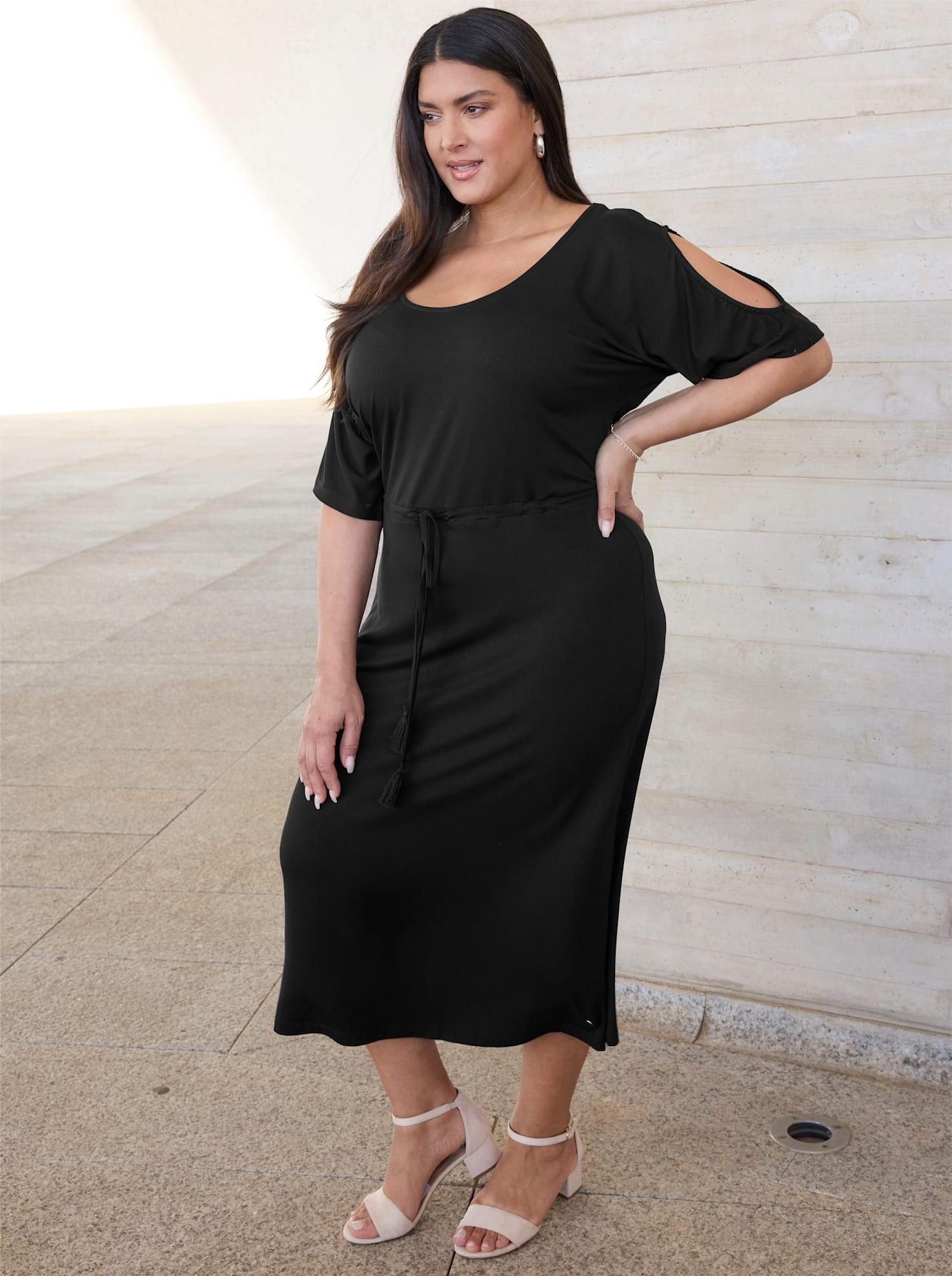 Sheego Jerseykleid »Jersey-Kleid«