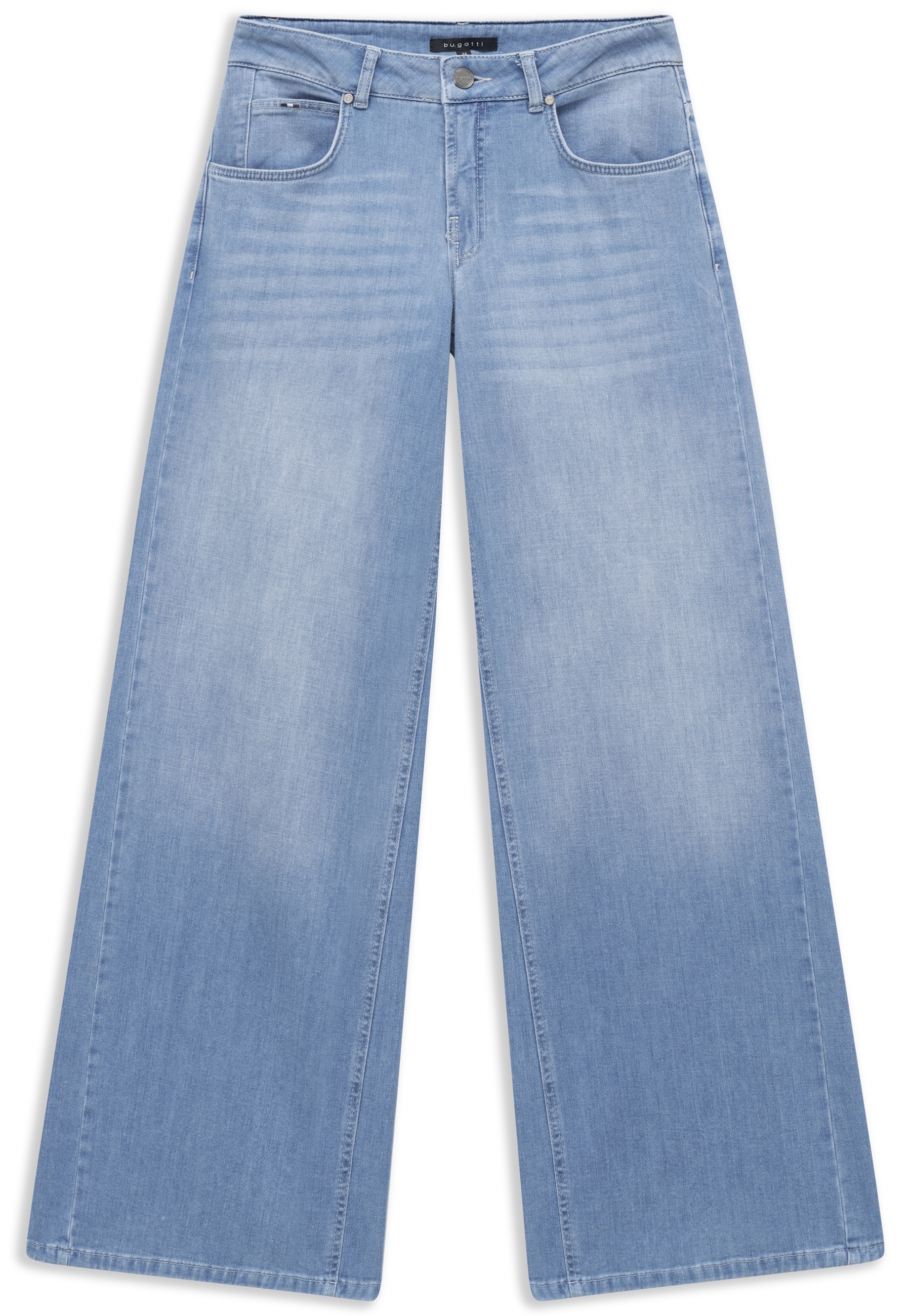 bugatti 5-Pocket-Jeans Modern Fit 5-Pocket leicht ausgestellt